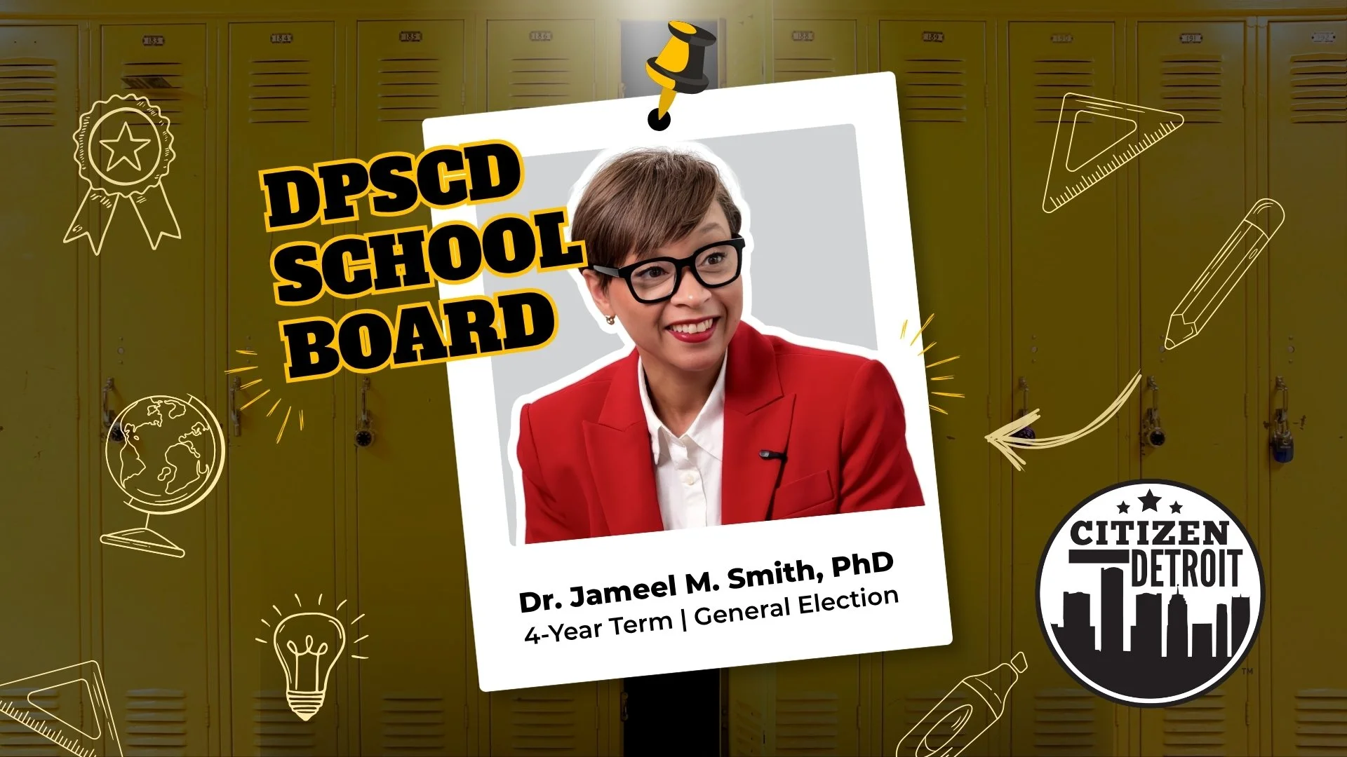 DR. JAMEEL M. SMITH, PHD | 4-Year Term 2026 DPSCD General Election Candidate