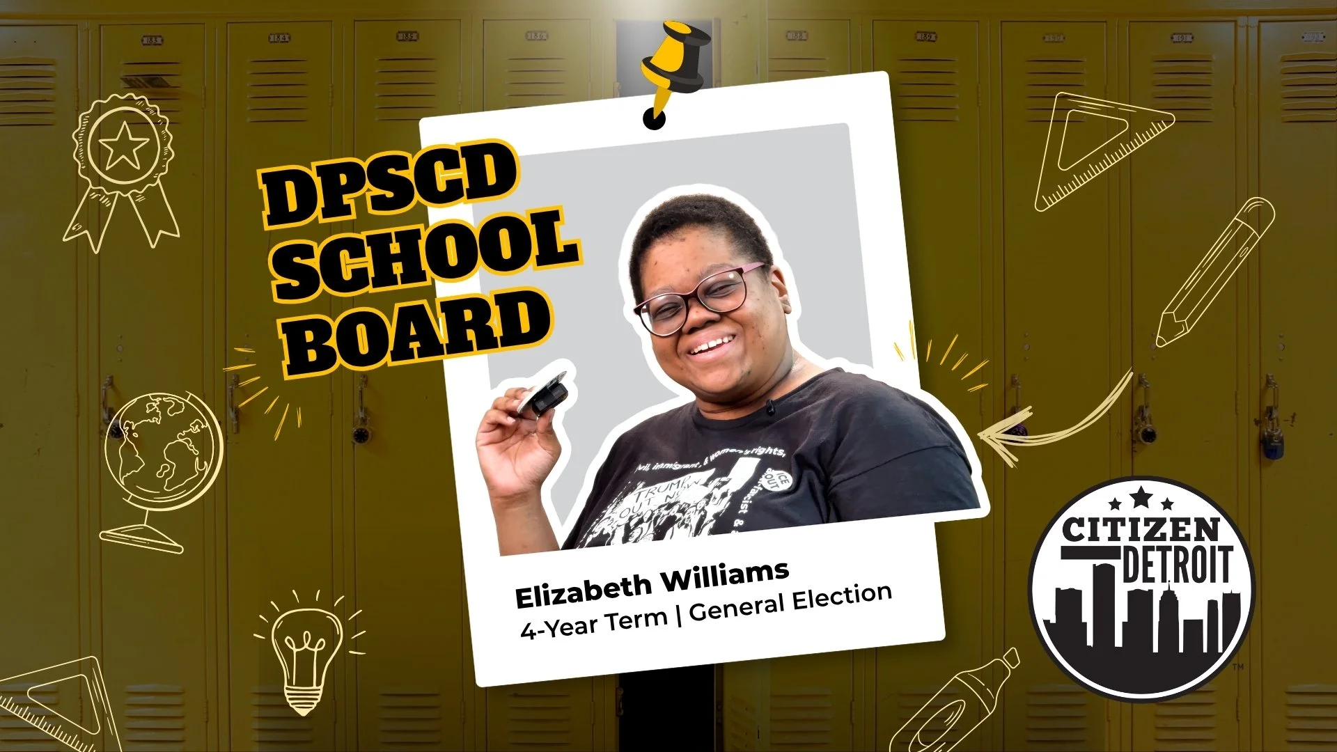 ELIZABETH WILLIAMS | 4-Year Term 2026 DPSCD General Election Candidate