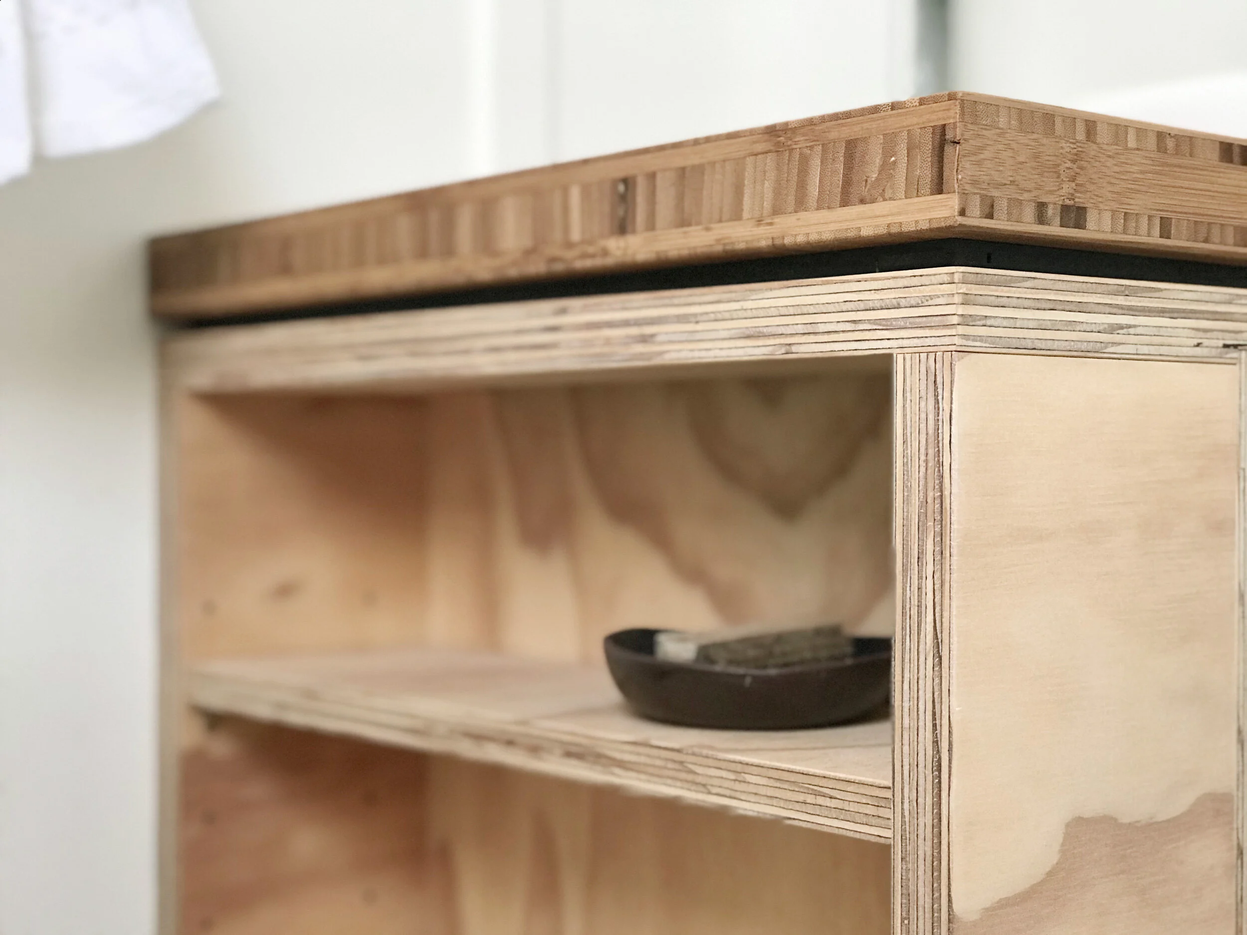 A Sustainable Vanity Bamboo and NZ Pine Plywood — Motide Raglan