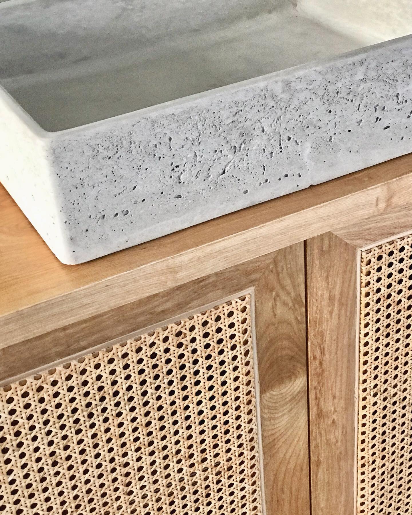 Tawa Love ❤️ 

This native NZ timber is so beautiful in grain and colour. It could easily become one of our favourite timbers. 

Paired with one of Andrews's textured concrete basins it has a warm and natural aesthetic 🧡

This new design is quite ve