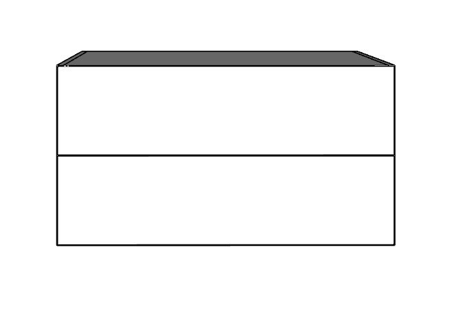 GLOBAL - FRONTS COVER CABINET END-GRAIN