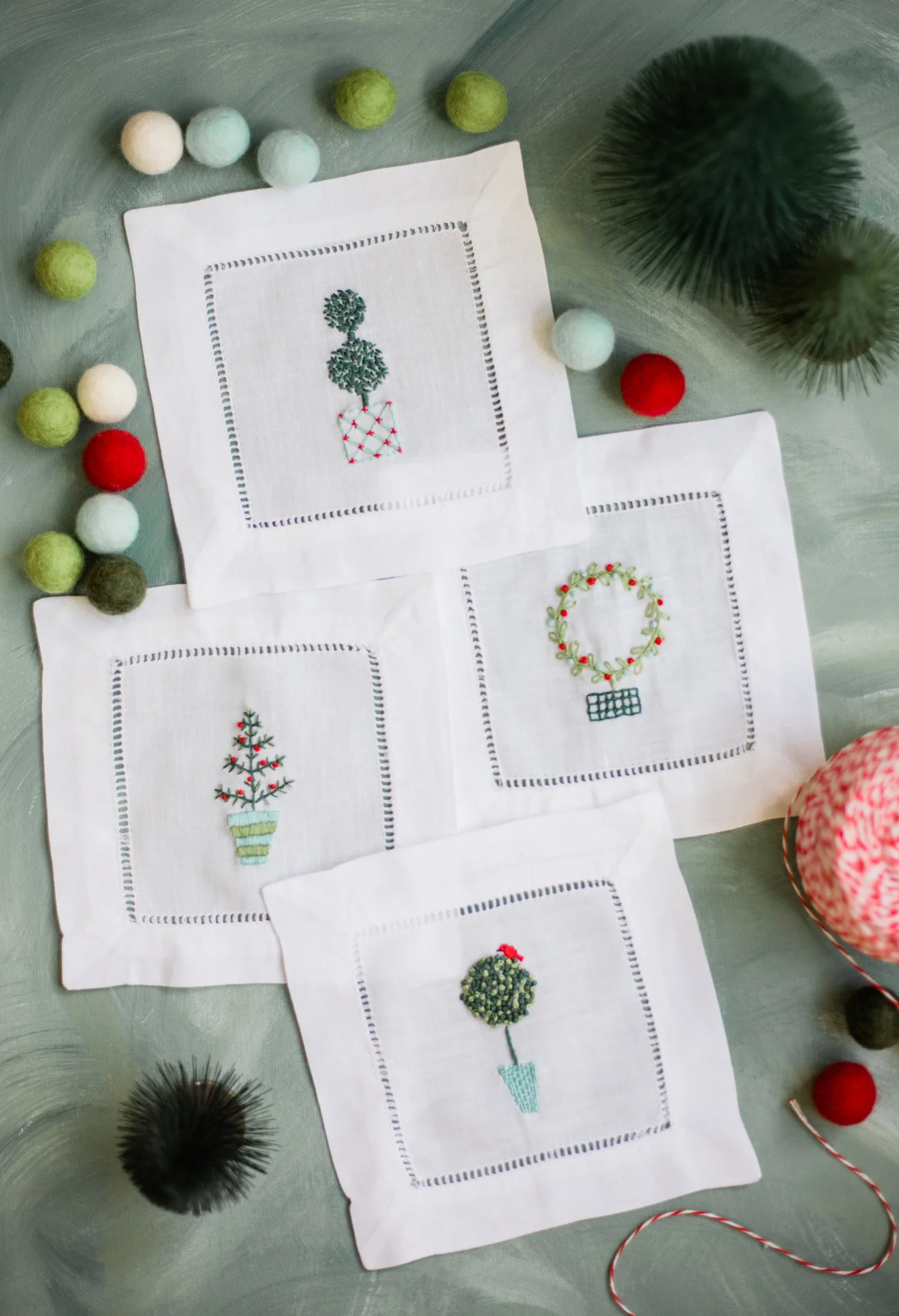 Topiary Collection Embroidery Kit