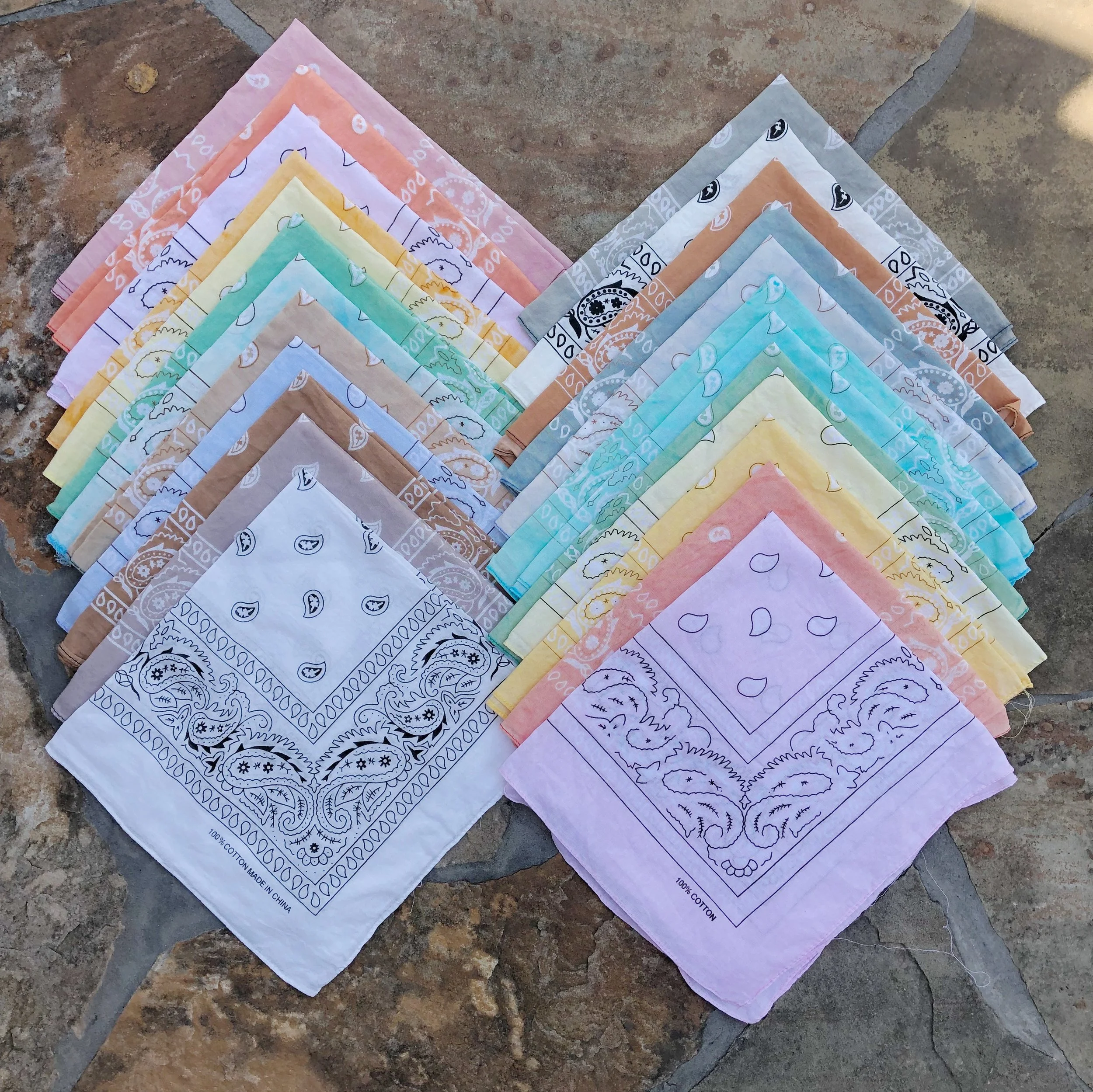 Bleached Bandanas