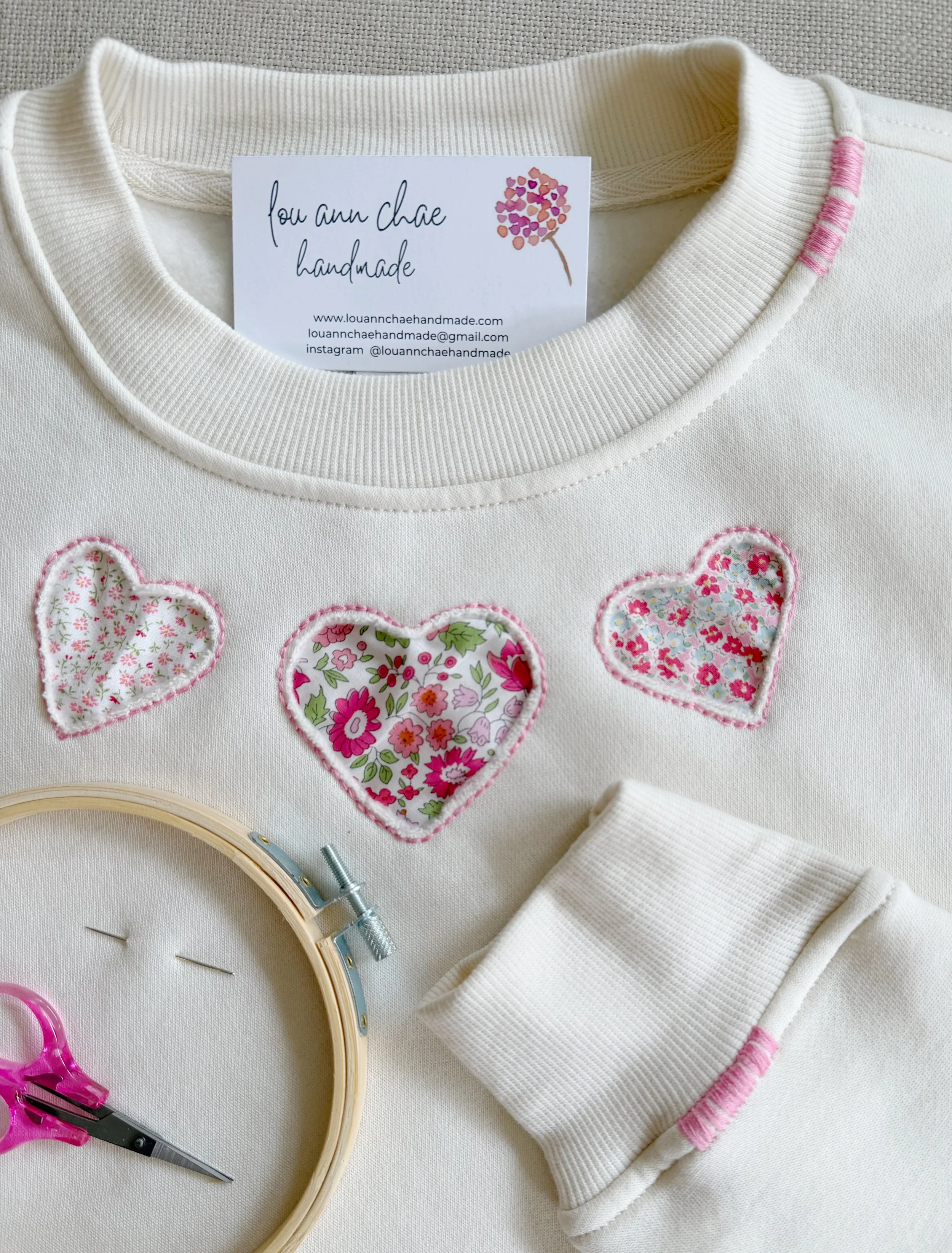 Valentine Embroidery at Celebrate