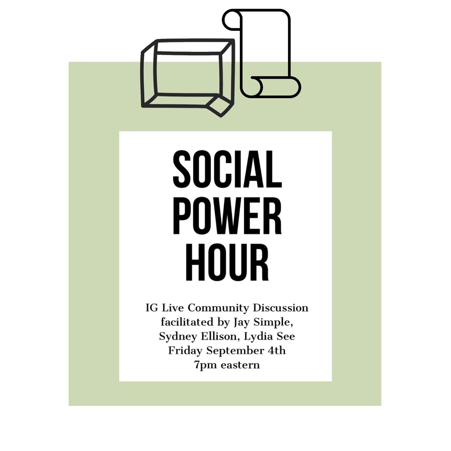 Join us this Friday (9/4) at 7pm eastern for an open forum  with @photogreenbook and @engagingcollections . An open hour to discuss art, society and culture. Join the live, and request to speak, we want to have a conversation amongst a range of those