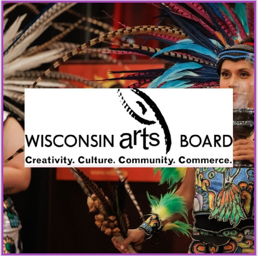 And thank you Wisconsin Arts Board for joining us again for the making of magic! We couldn't do it without you!

#ThankYou #WIArtsBoard #GlobalTraditions #LiveDanceAndMusic #SeeYouSaturday

Photo- Ometochtli Mexican Folk and Aztec Dance