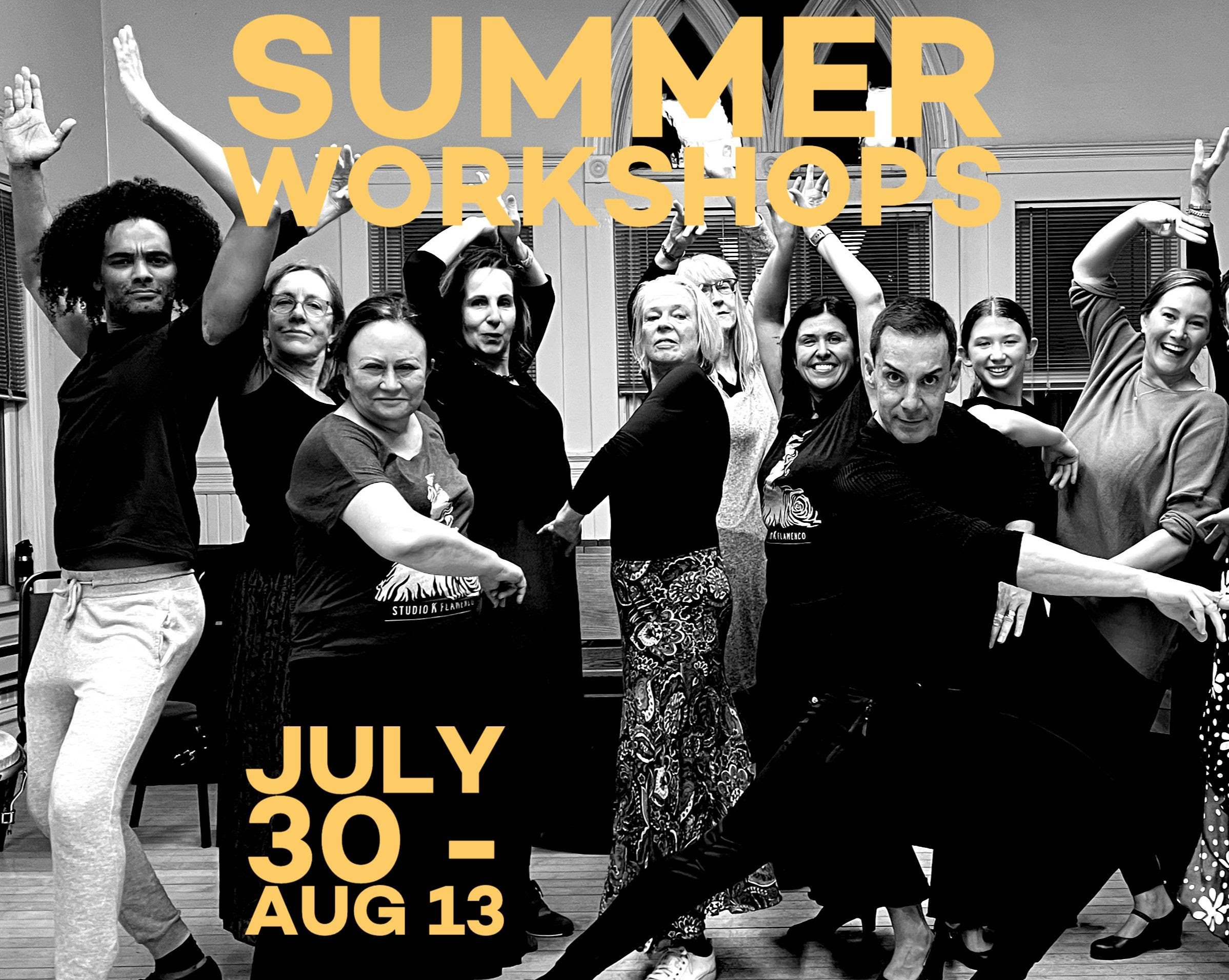 Summer Flamenco Workshops