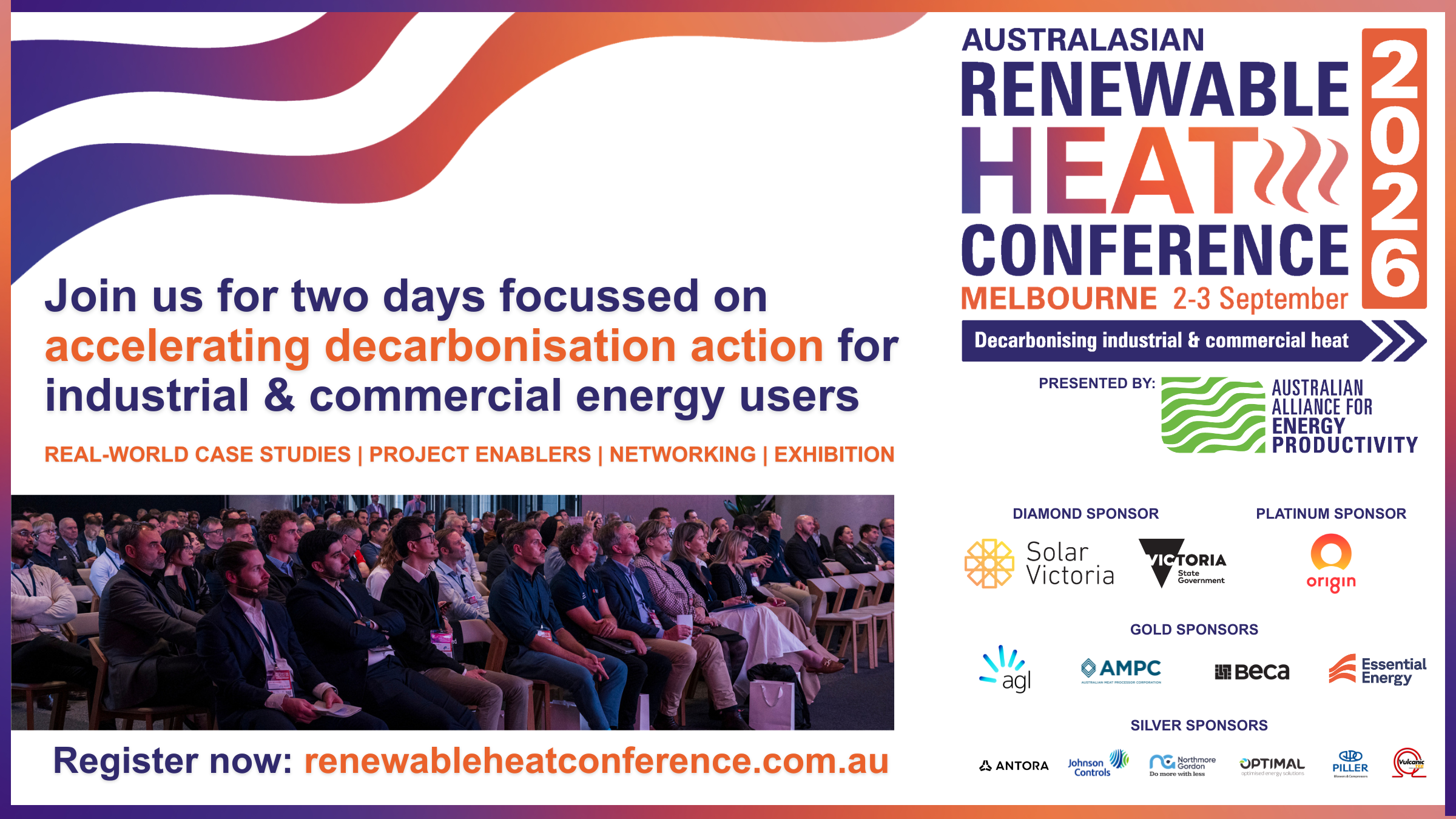 Ecogas General Manager Andy Bedford to speak at the Australasian Renewable Heat Conference
