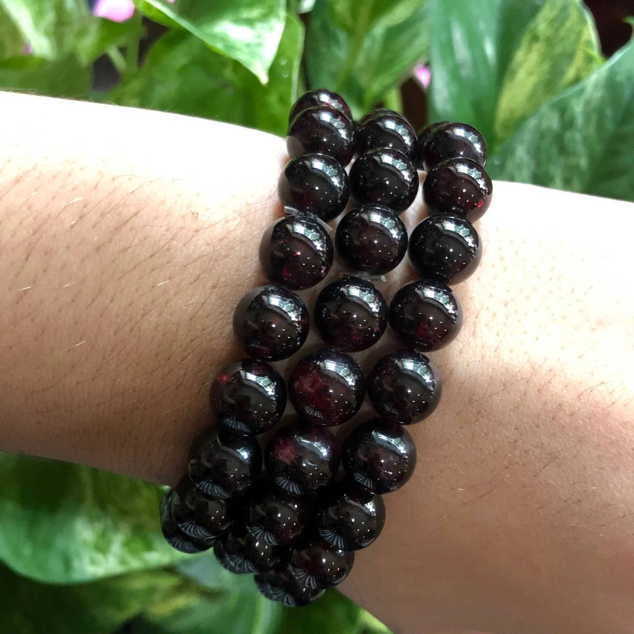 Garnet Gemstone Bracelet 