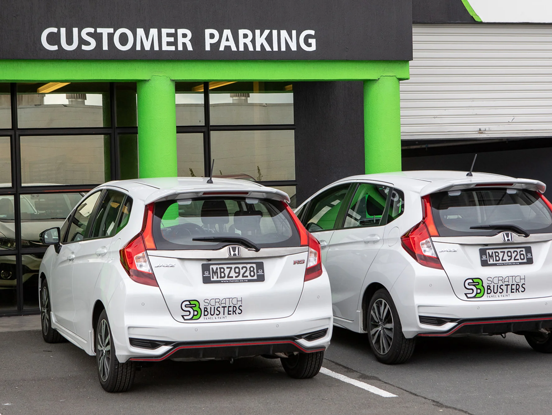 Courtesy Cars available at Scratch Busters