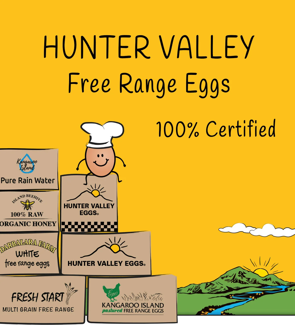 Hunter Valley Free Range Eggs