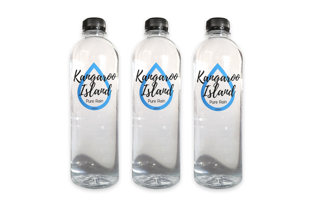 Kangaroo Island PURE RAIN Naturally Alkaline Bottled Water 