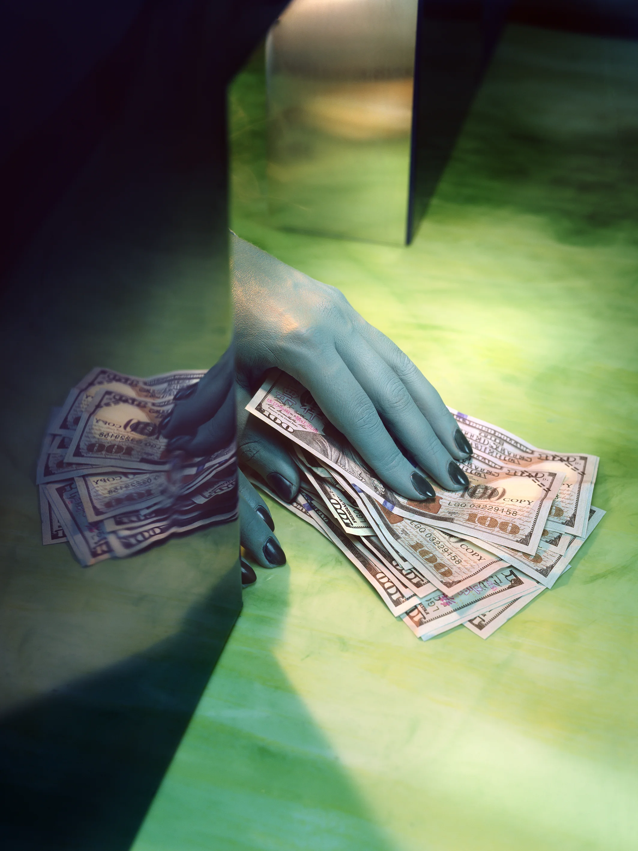   Fortune teller   2019, lightjet print, 160 x 120 cm 