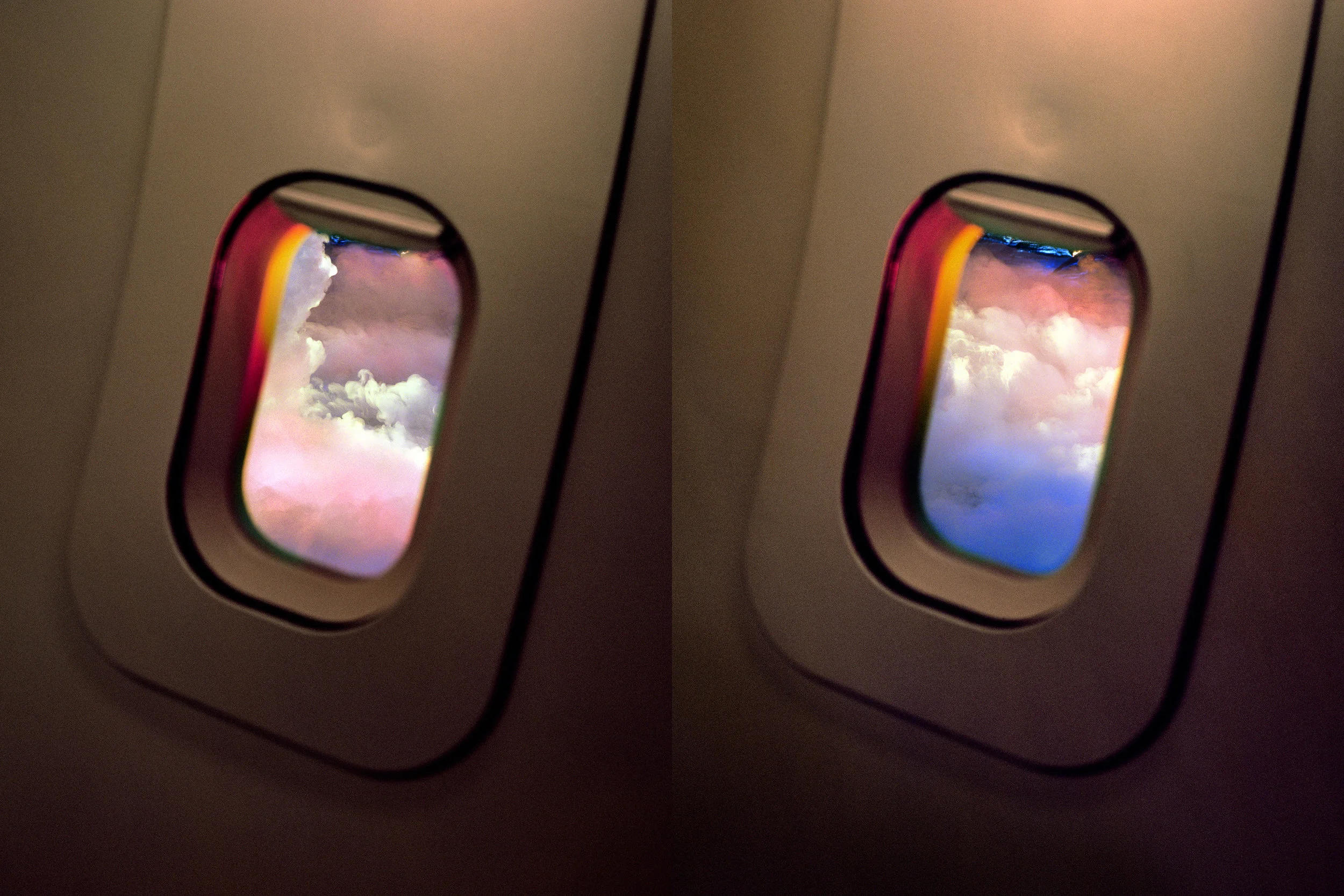   Horizons   2019, lightjet prints, 160 x 120 cm each 