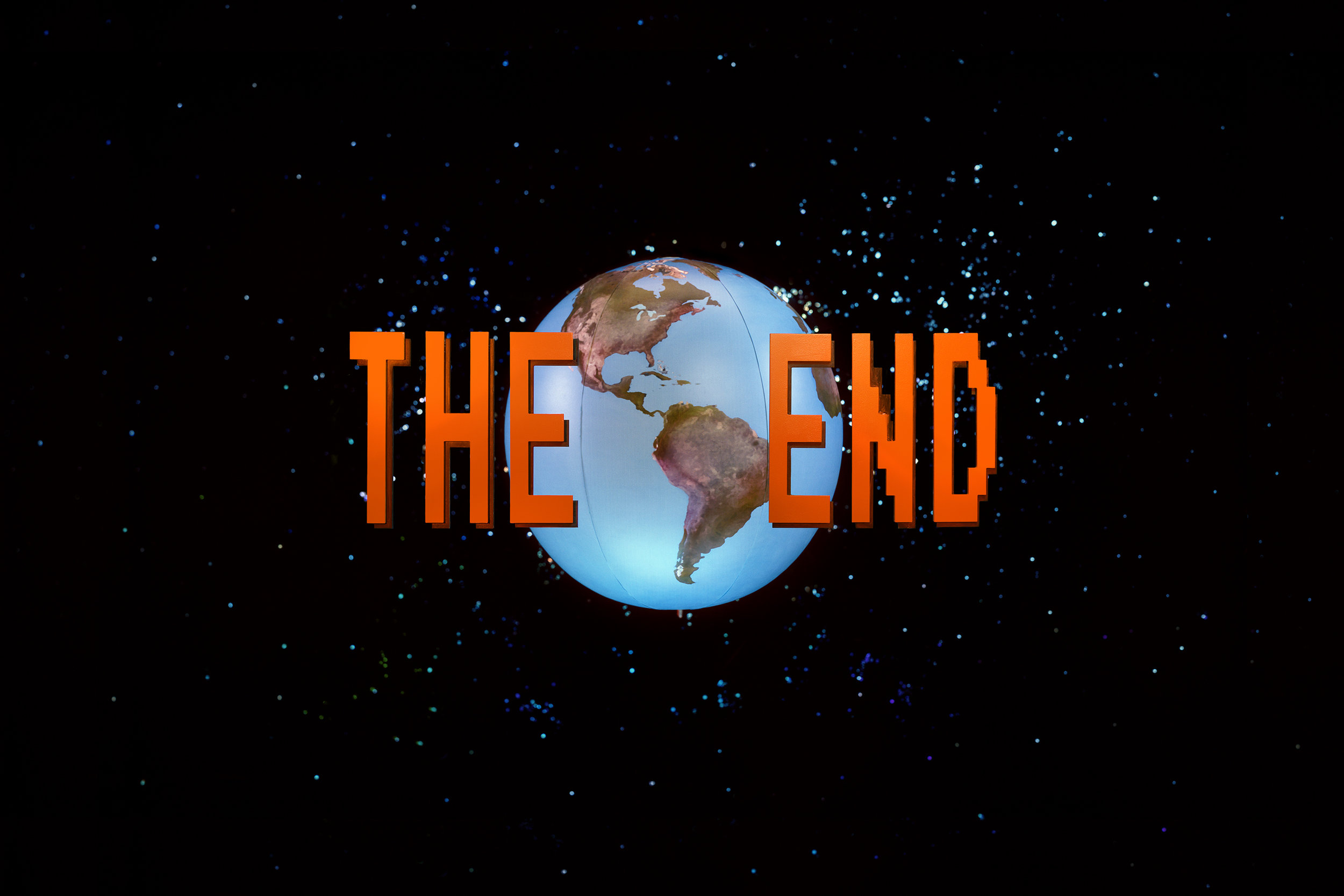   The End   2018, 160 x 240 cm, lightjet prints 