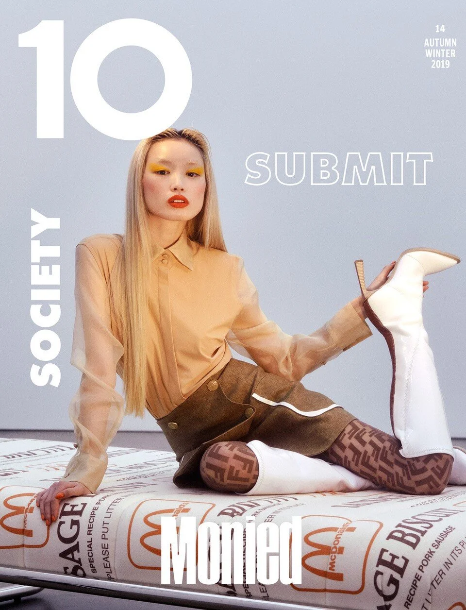  Fernanda Ly: 10 Magazine  Autumn Winter 2019  Fashion Editor: Abby Bennett  Makeup: Monica Gingold  Hair: Peter Beckett   