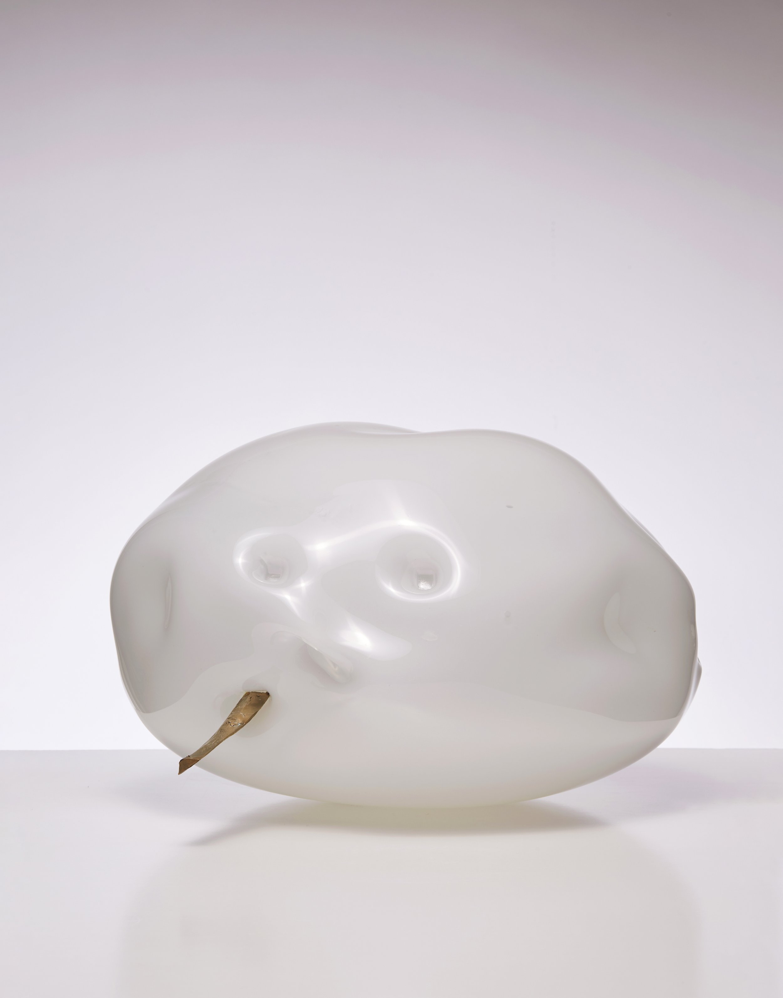Puffy 2024 hand blown glass, bronze, 25 x 38 x 43 cm