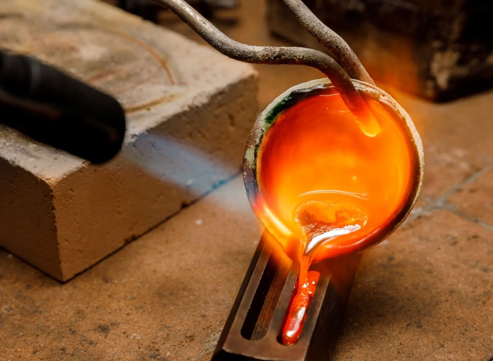 There is no precious metal as bold as gold