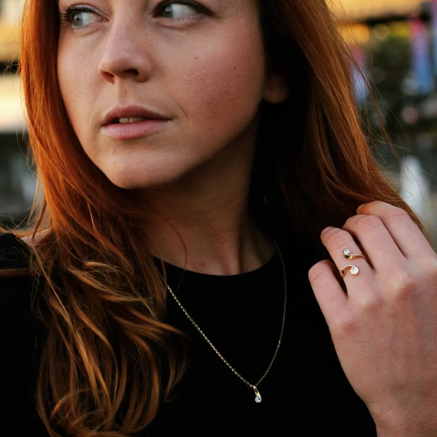handmade for each order in your choice of 9ct yellow, rose or white gold. 
  CYNN

kindness - tribe - people

The way the gold wraps around the 10pt diamonds shows a bond that we can recognise as kindness. 

#niquejewellery  #diamondring #diamondpend