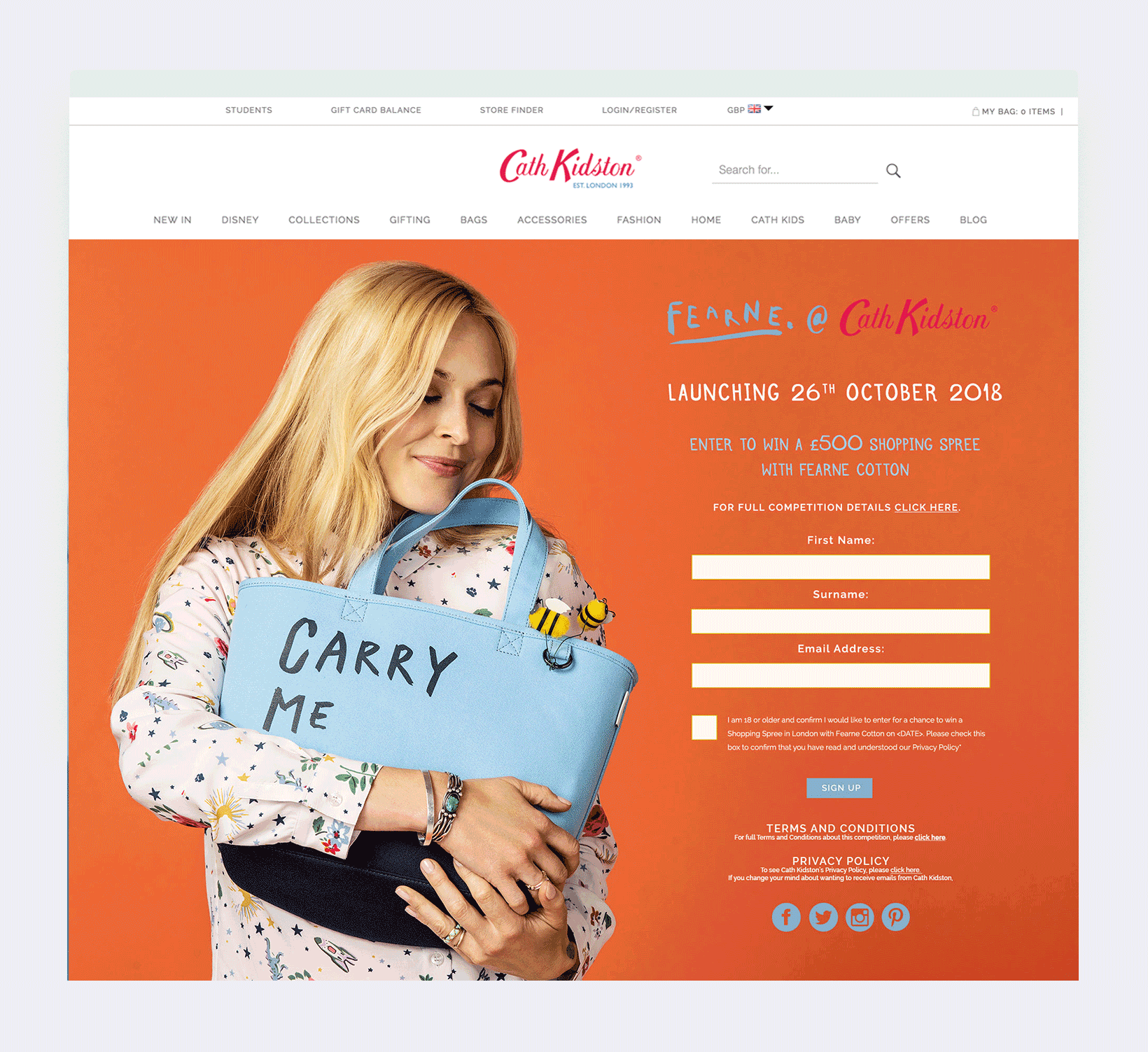 cath kidston website