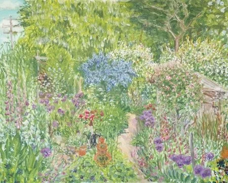 A Painter's Garden by Dante Baies