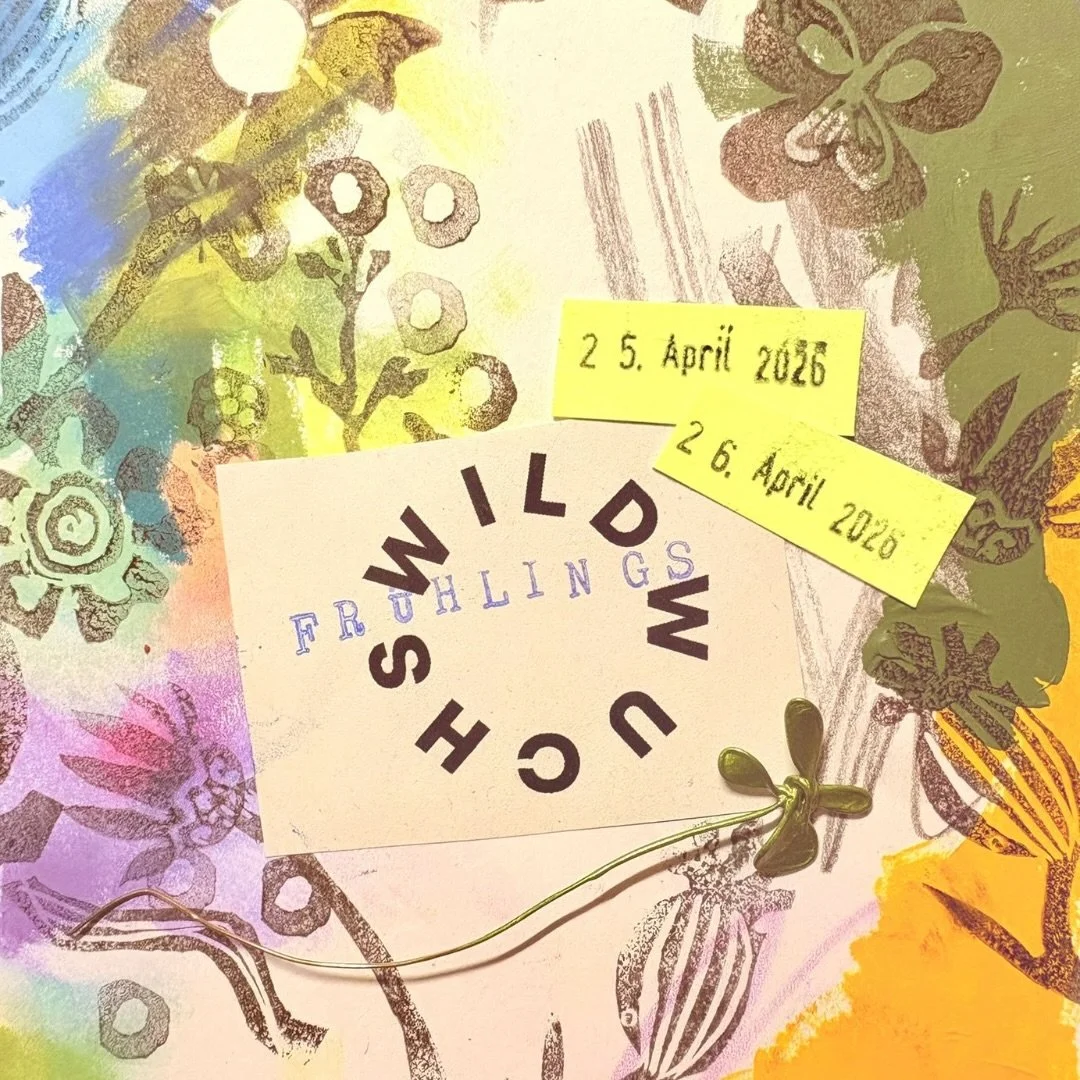 Der Fr&uuml;hlingswildwuchs geht weiter.
Und wir freuen uns schon sehr aufs Wochenende mit euch.

Am 25. &amp; 26. April &ouml;ffnen wir im Bucher&rsquo;s G&auml;rtli in T&auml;gerwilen wieder die Garage f&uuml;r Begegnung, Kreativit&auml;t und Genus