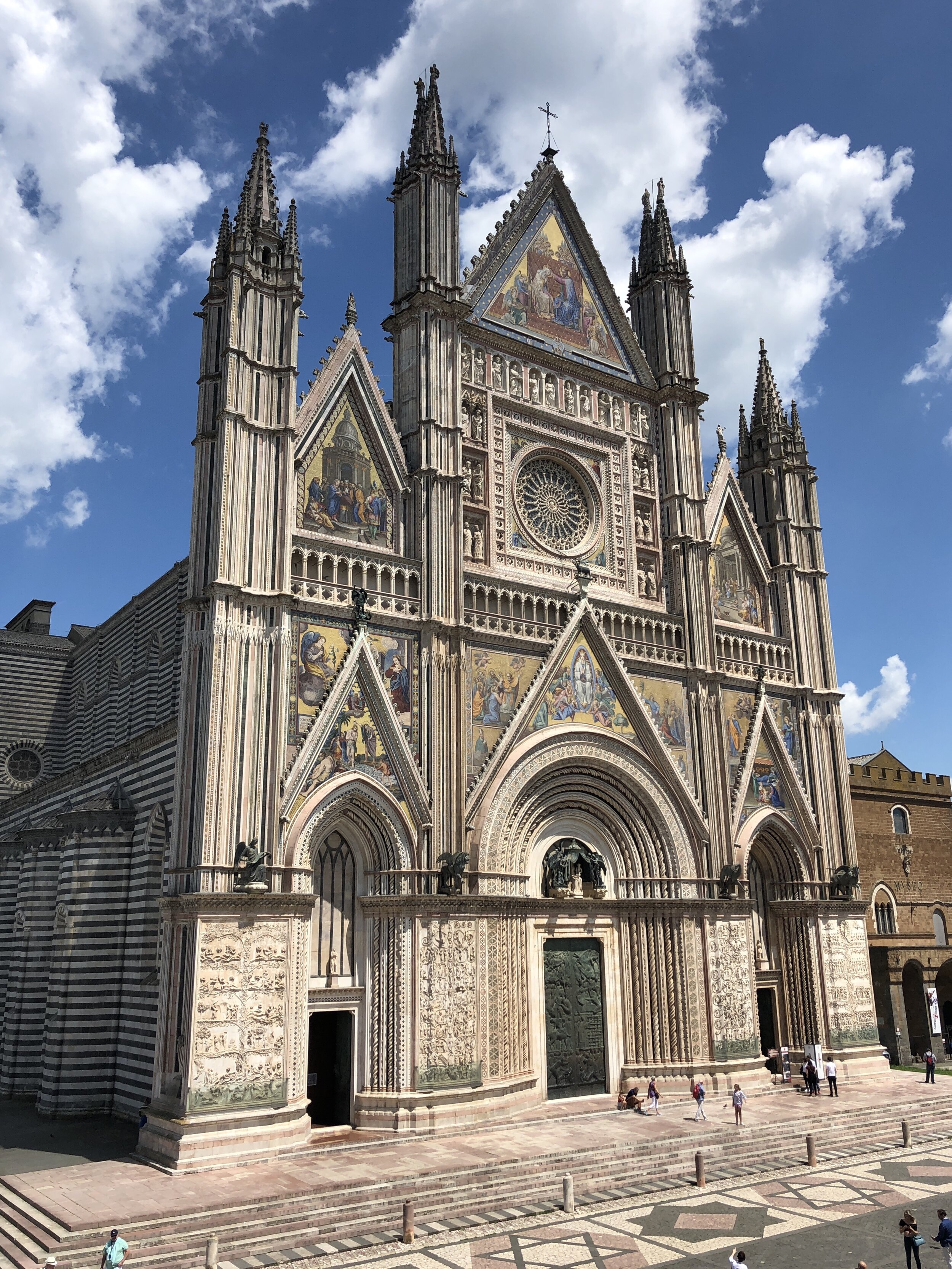  The Duomo as seen from a third floor window of the Museo Faina 