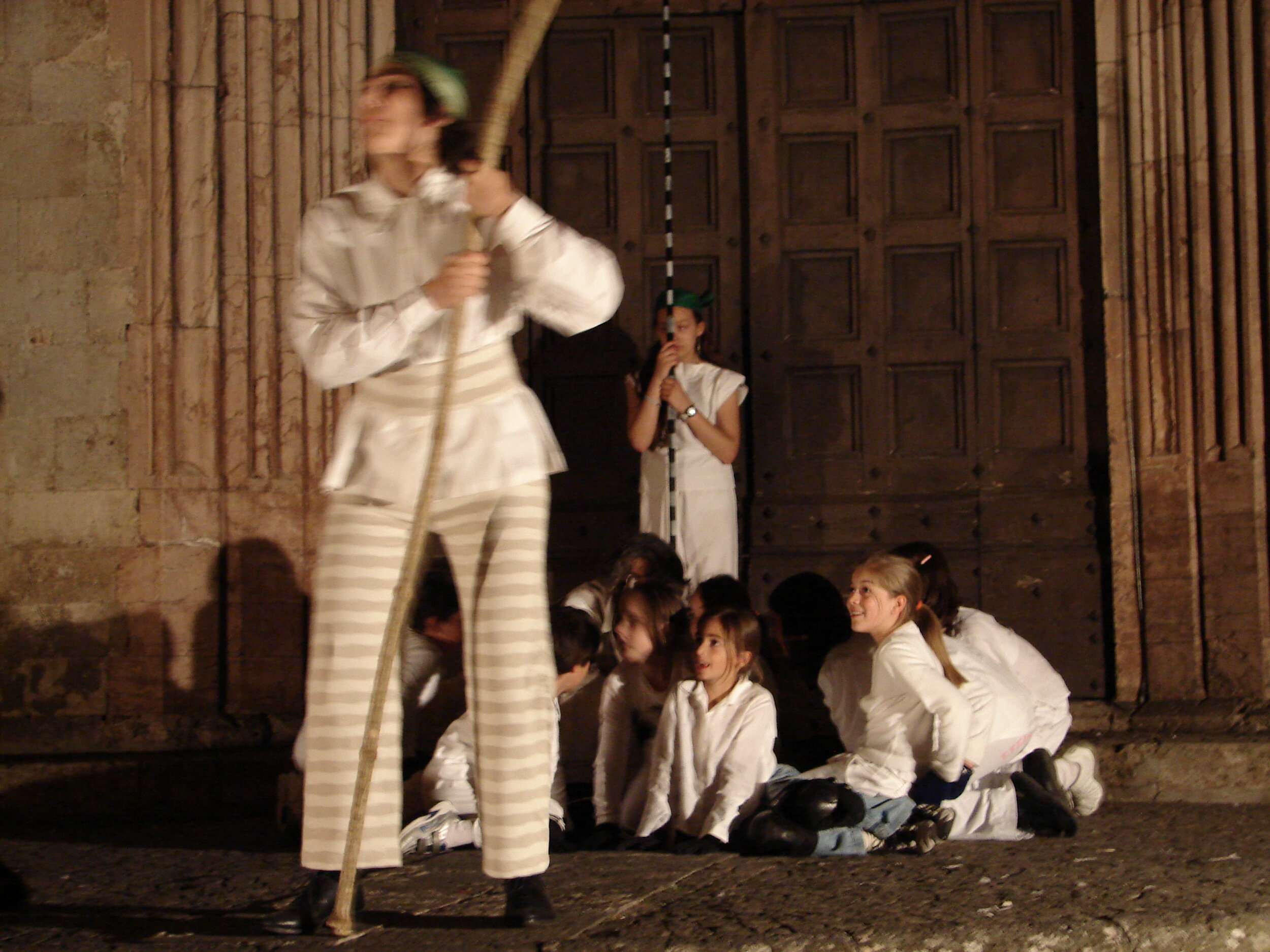  The Second Shepherds Play, guarding the flock on the steps of Sant’Andrea church 