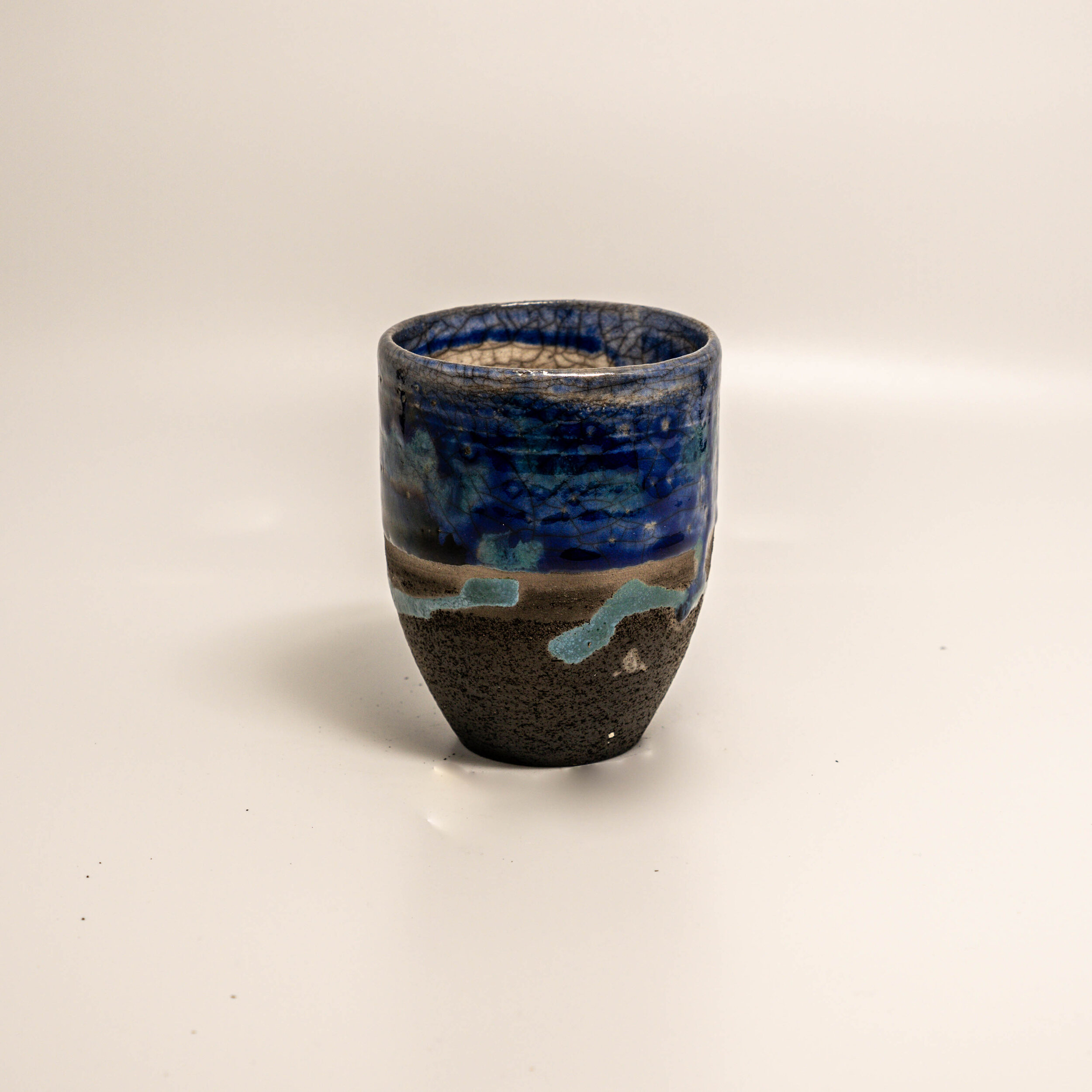 Raku Vase
