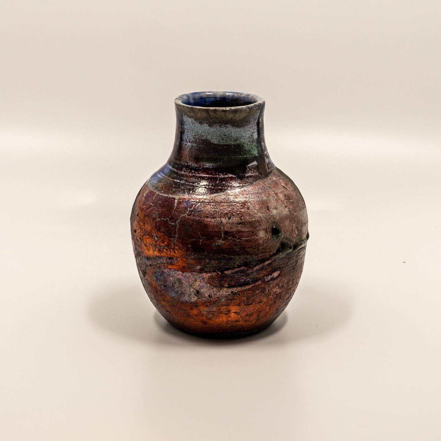 Raku Vase available in my online shop