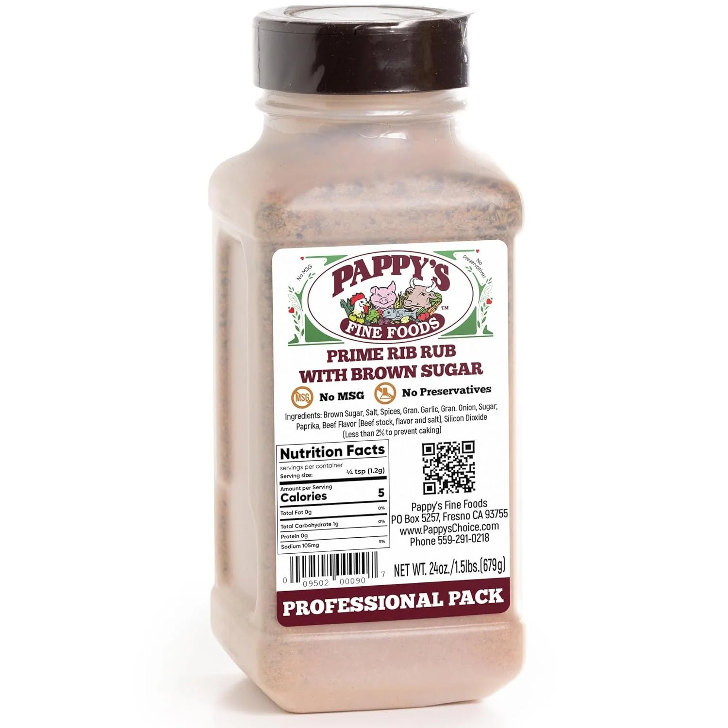 Pappy's Prime Rib with Brown Sugar