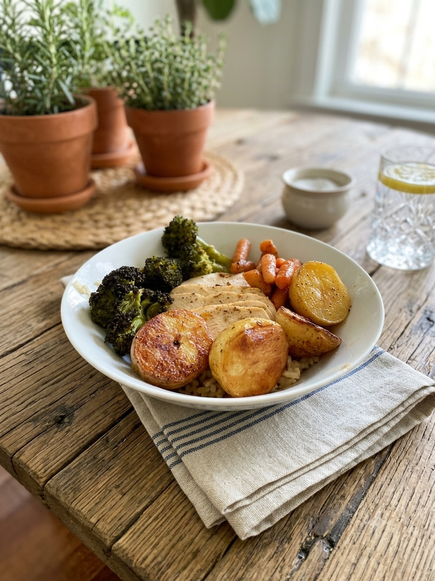 Pappy's One Pan Chicken and Veggies 