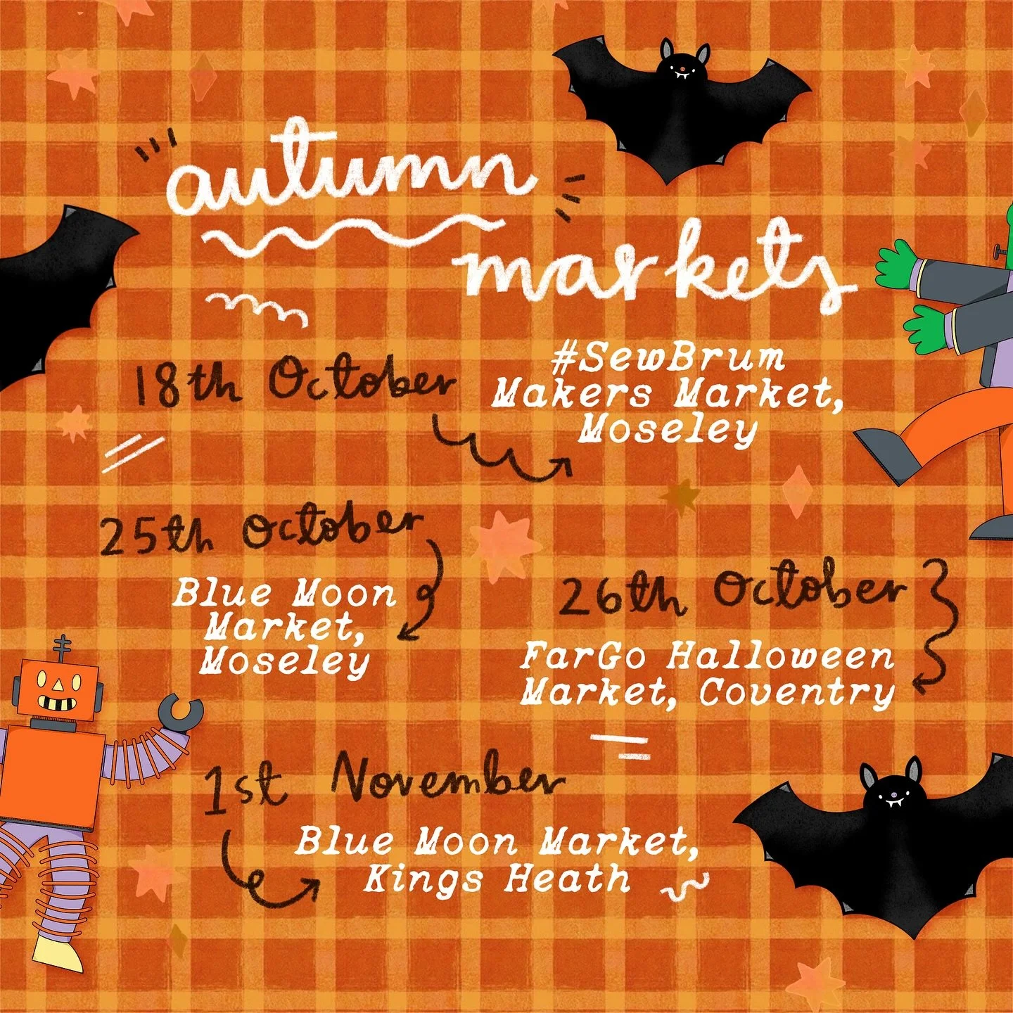 did somebody say AUTUMN markets???? 🫰🤍🌬️🫧🧡🍂🥮🙆&zwj;♀️💫 i did!!!!!

autumn is one of my favourite times of year, and i&rsquo;m so glad i&rsquo;ve got a lovely little line-up of markets to enjoy during it!!!! some more may be added , but here&r