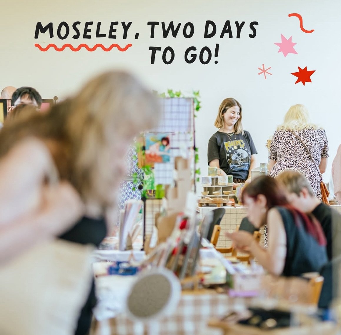 MOSELEY, THIS IS YOUR TWO-DAY WARNING!!!!! 👻🎃✨🌟🕺🛍️

Join us at BLUE MOON, a free-to-enter Makers Markets with traders from Birmingham &amp; beyond, all in one space, ready for people to shop small. We&rsquo;re back for our Autumn dates, and we&r