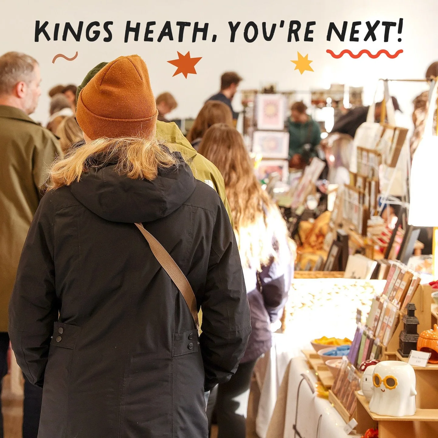 we had such a FANTASTIC day yesterday in Moseley, but&hellip; did you know we&rsquo;re BACK with thirty-two brand-new makers in the lovely KINGS HEATH in less than ONE WEEK? on Saturday (yes, this Saturday!) 🤩✏️🍂🥮🎃

we&rsquo;ve put together a Mak