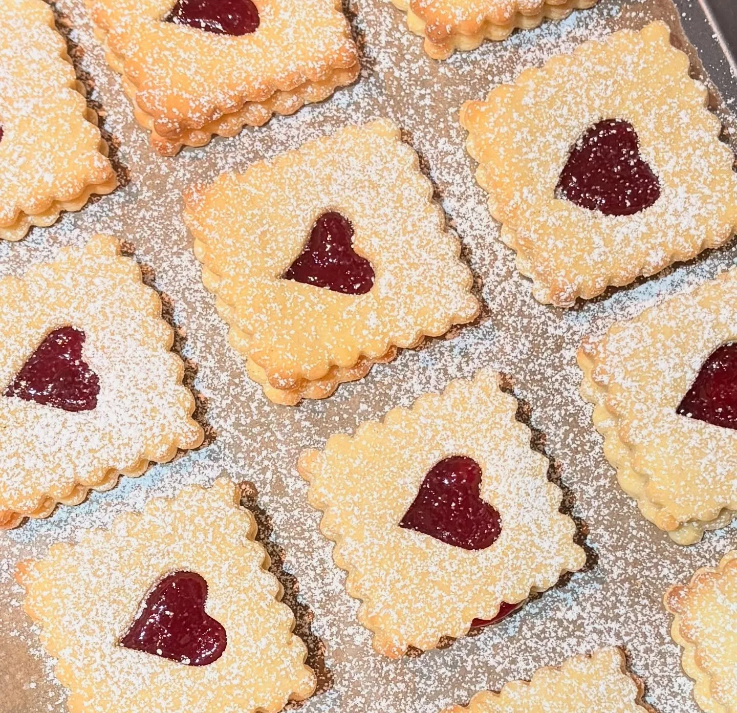 autumn so far in my little illustration world!!!!! 🌍✨📣🥮🎃☃️❄️🧦

1) made my baking speciality ~ homemade jammie dodgers !
2) got some new prints made &lt;3
3) signed the contract for the biggest job of my career so far!!!!! designing heritage boar