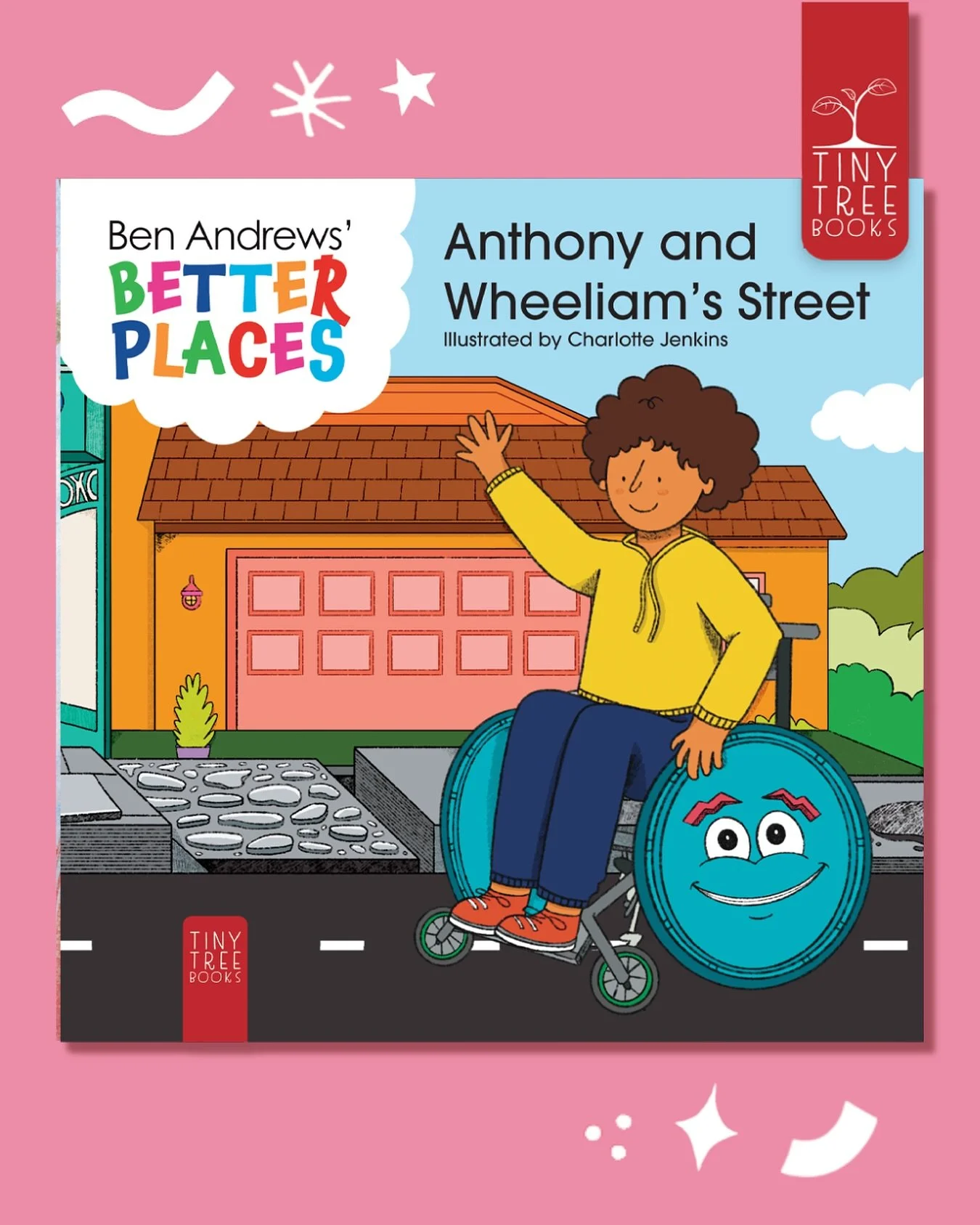 absolutely thrilled to announce my next illustrated children&rsquo;s book is Anthony &amp; Wheeliam&rsquo;s Street, published by Tiny Tree Books &amp; written by Ben Andrews. 🥳✨🌈🌟

Anthony and Wheeliam&rsquo;s Street is the second in a series of c