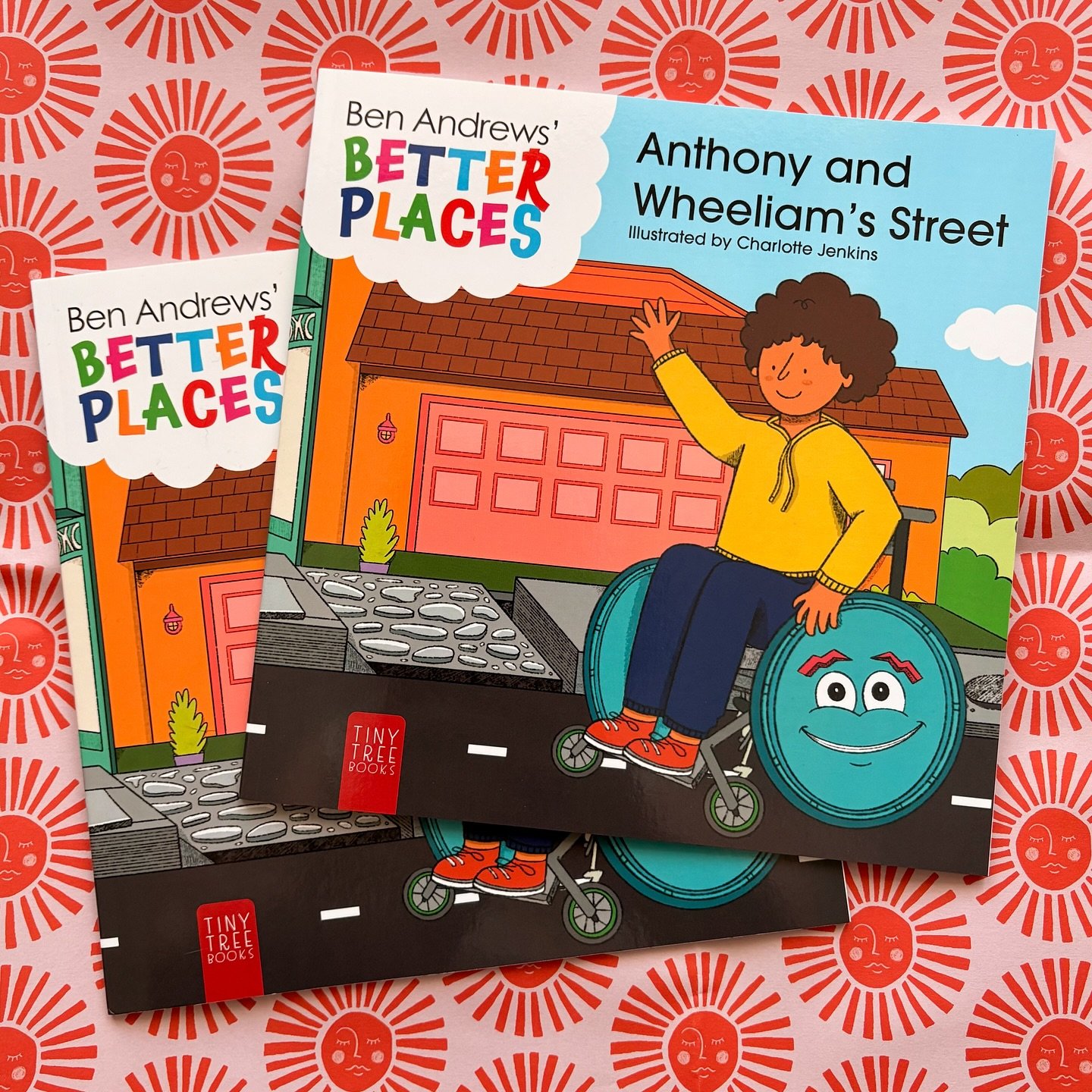 well this was an exciting delivery yesterday! i got to see my most recent illustrated children&rsquo;s book, Anthony &amp; Wheeliam&rsquo;s Street, in real life! so lovely to see all of the fun colours, characters &amp; spreads in their full form. 🥳