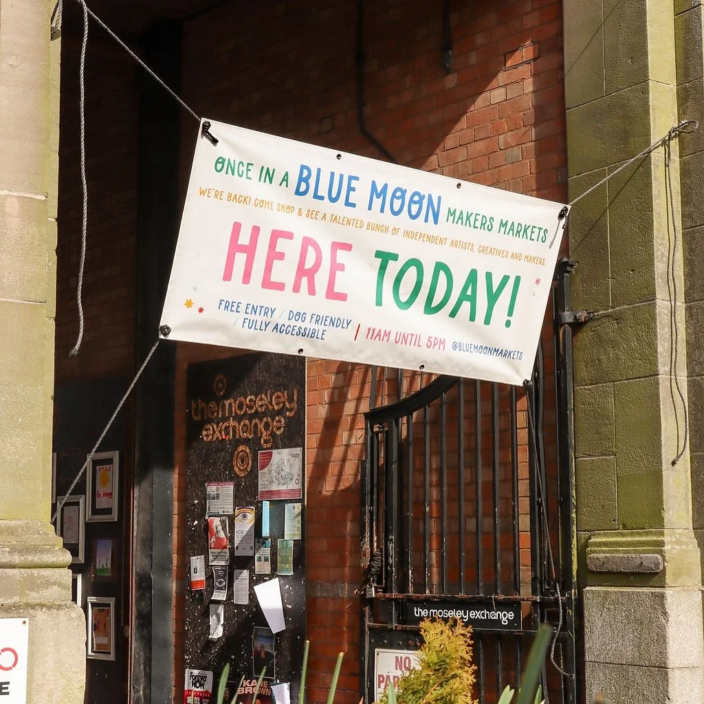 MOSELEY! TODAY IS THE DAY 🚨🌸🍀💖🌷 It&rsquo;s Saturday 28th March, the sun is out, we&rsquo;re at our OG venue ~ The Moseley Exchange, B13 8JP. Our market is free-to-enter, dog-friendly, fully accessible and you&rsquo;ll be able to meet &amp; shop-