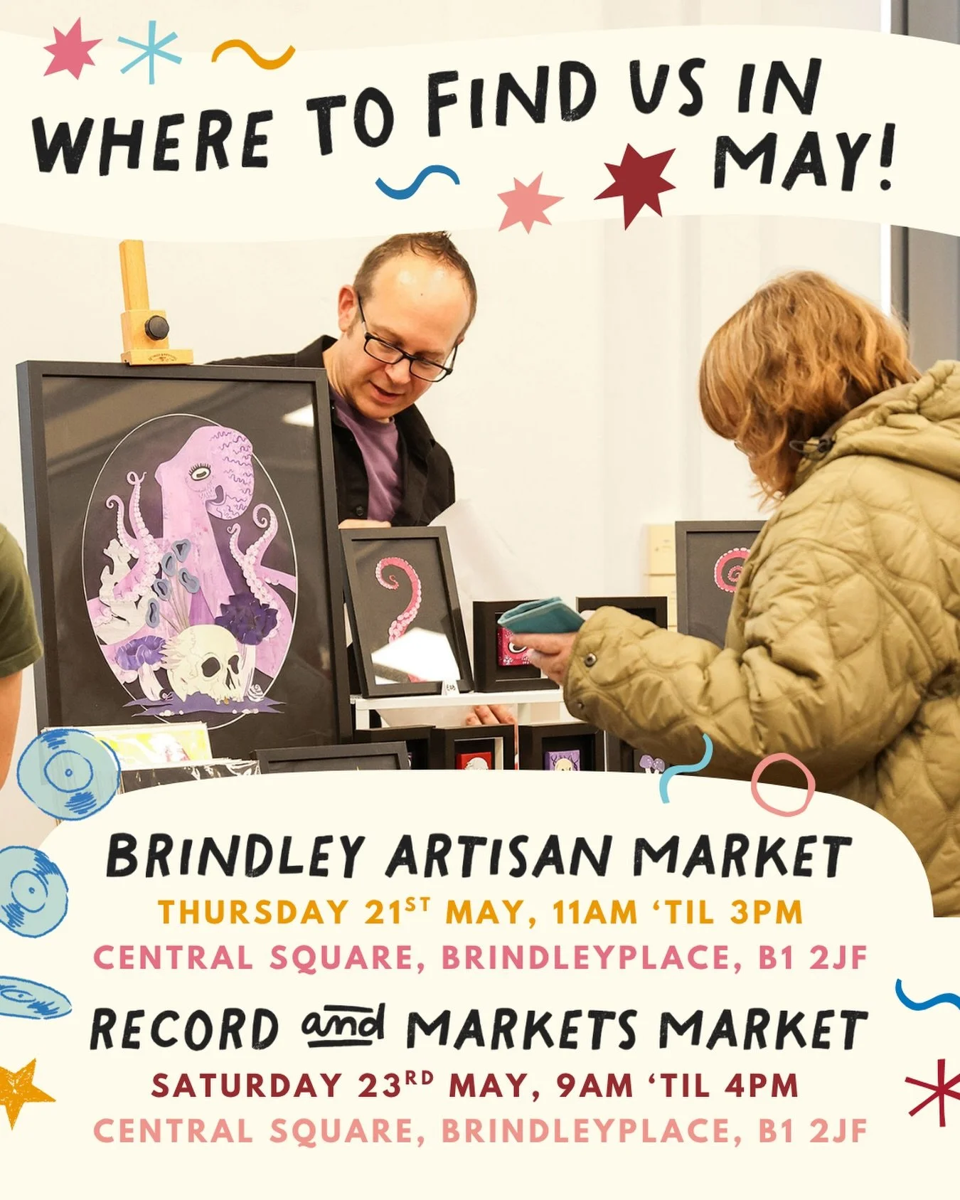 🛍️🥰 It&rsquo;s time! We&rsquo;re officially stepping into our summertime BLUE MOON dates, and encouraging you to shop small during our pop-up markets. 🛒🥳⛱️🧴

We&rsquo;re kicking things off with two brand-new events this month; with 30+ independe