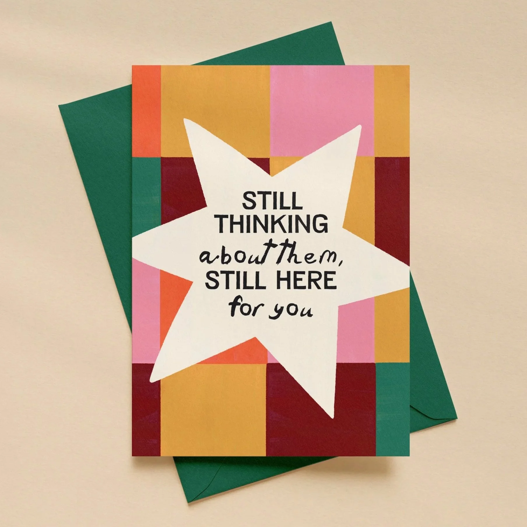 Still Thinking About Them, Still Here For You  ~ GRIEF, BEREAVEMENT & LOSS GREETING CARD