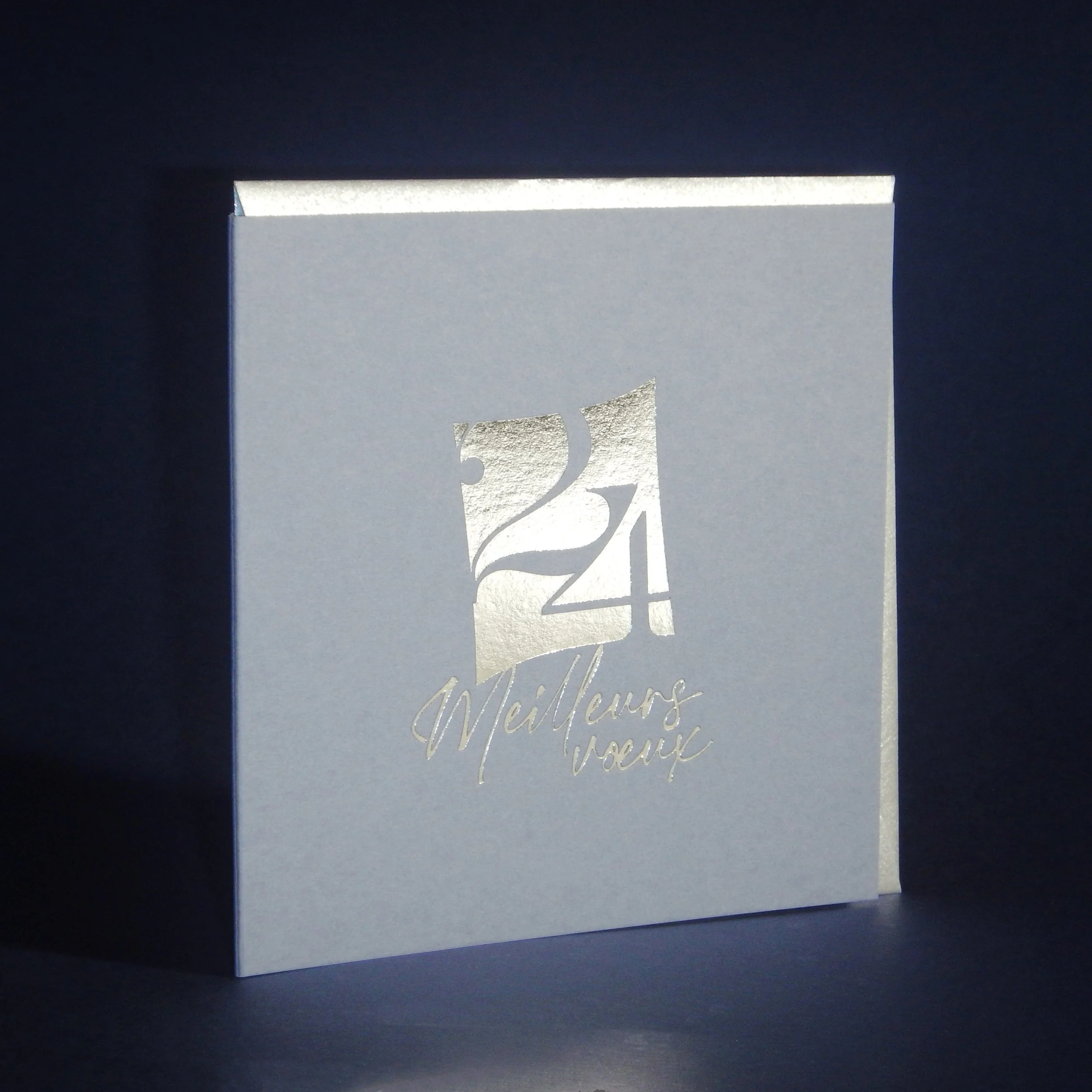 Carte "meilleurs voeux 24"
