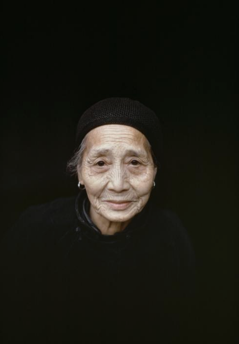 Retired woman. China. 1979.