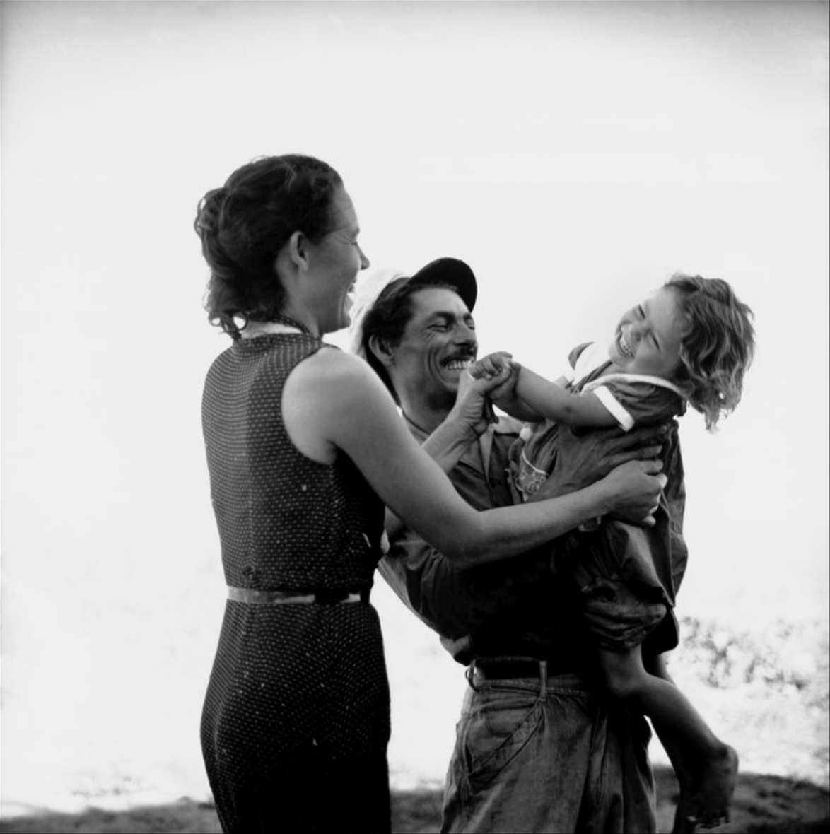 Fisherman and family. Cuba 1954.