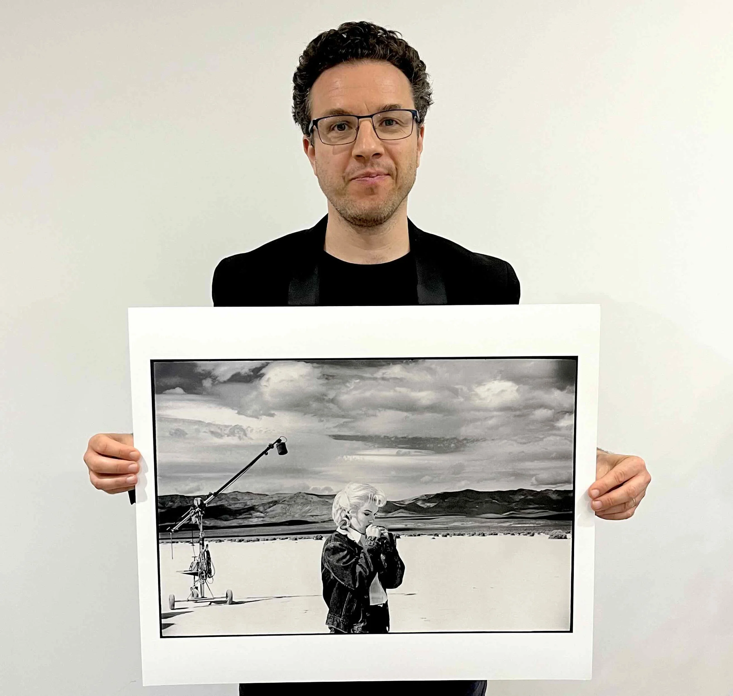 Michael with Monroe print.jpg