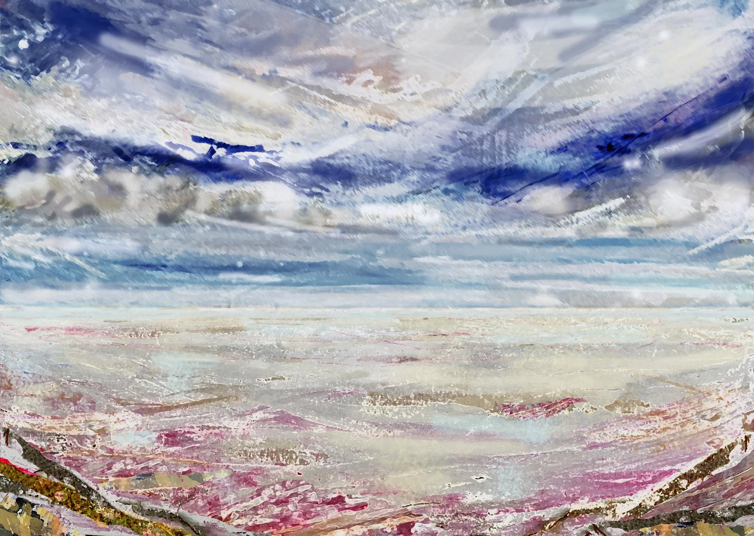  Seascape inspired by Vale of York 