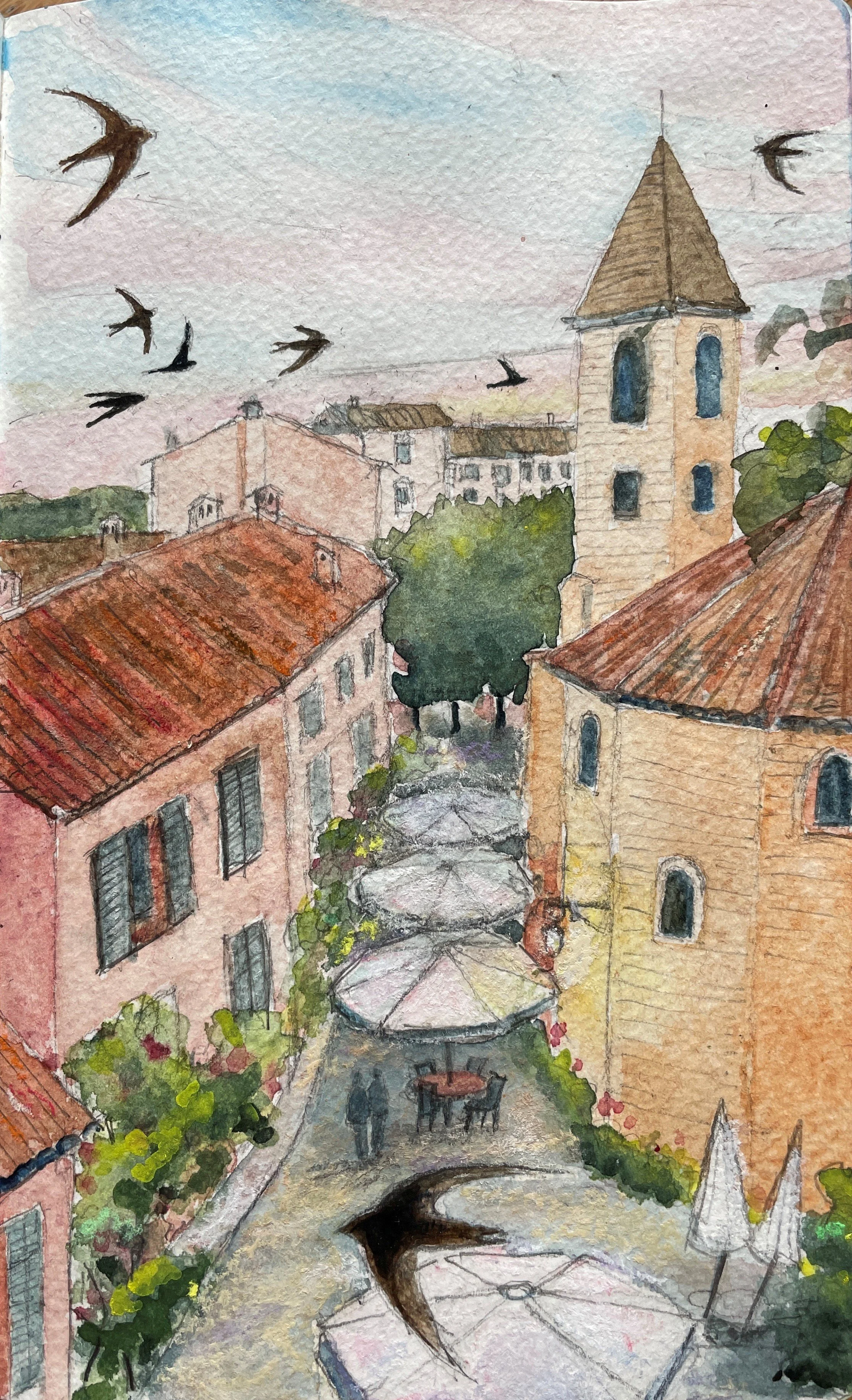  Swifts over Tourrettes-sur-Loup 