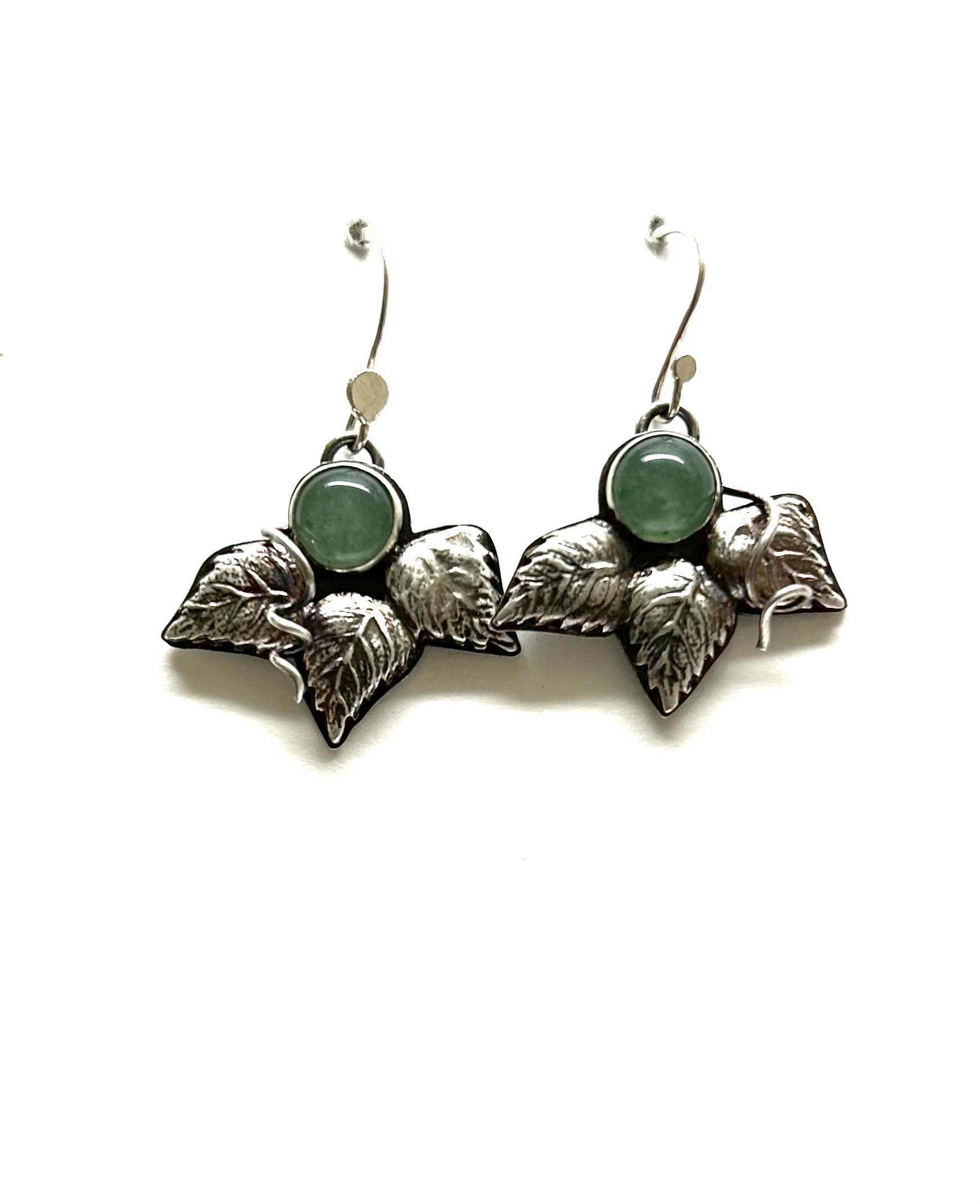 Silver leaf Earrings