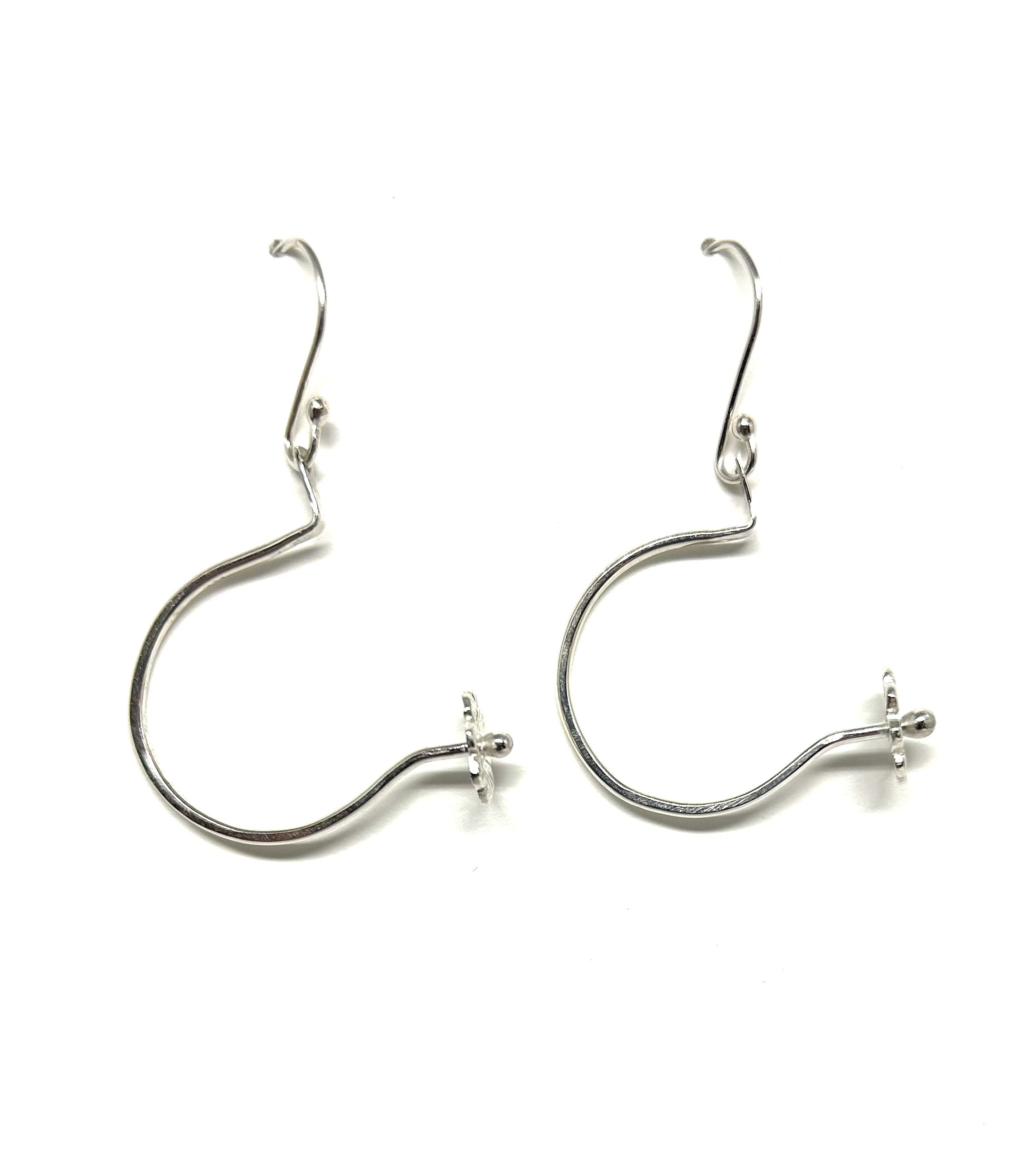Silver earring