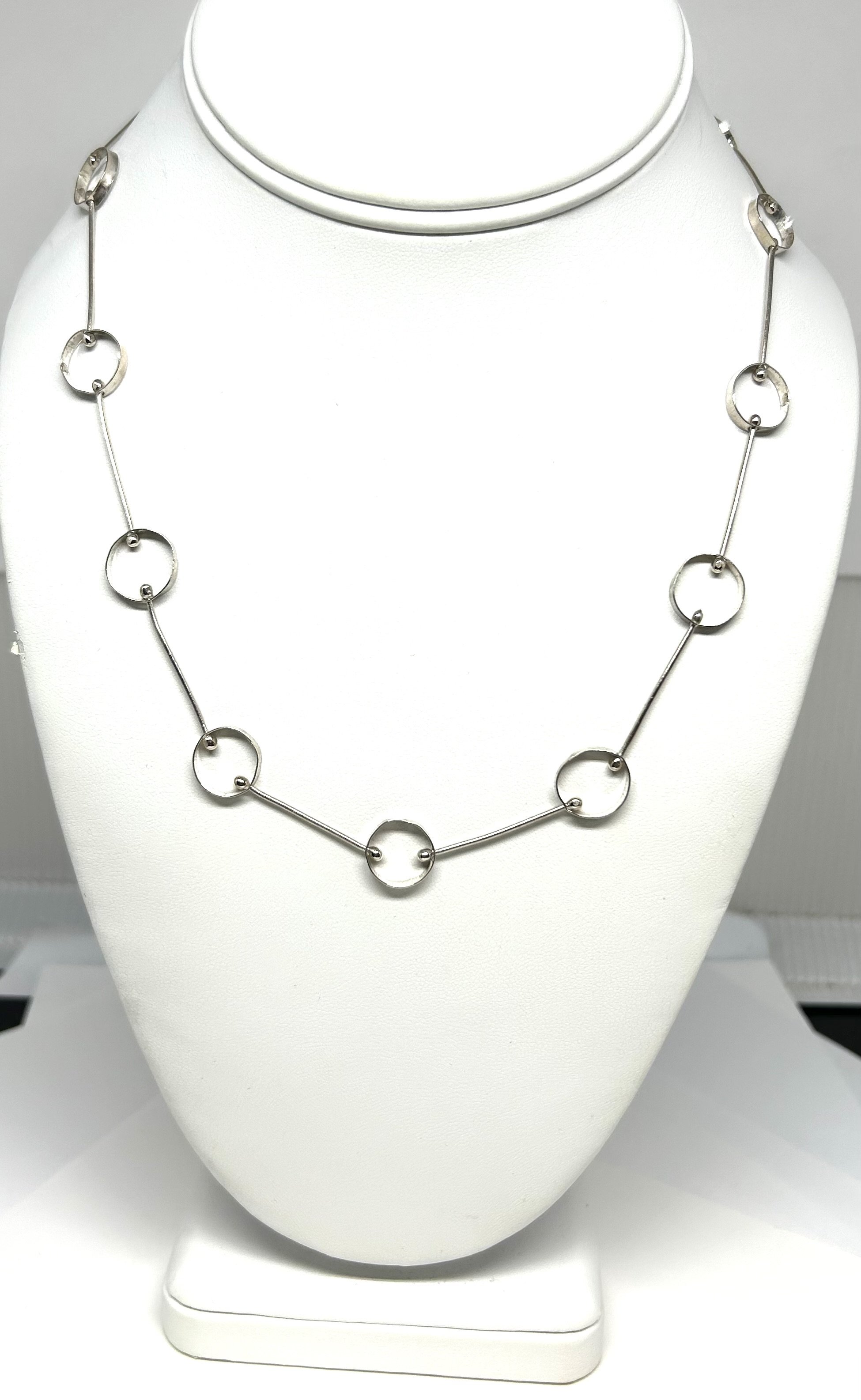 Silver necklace